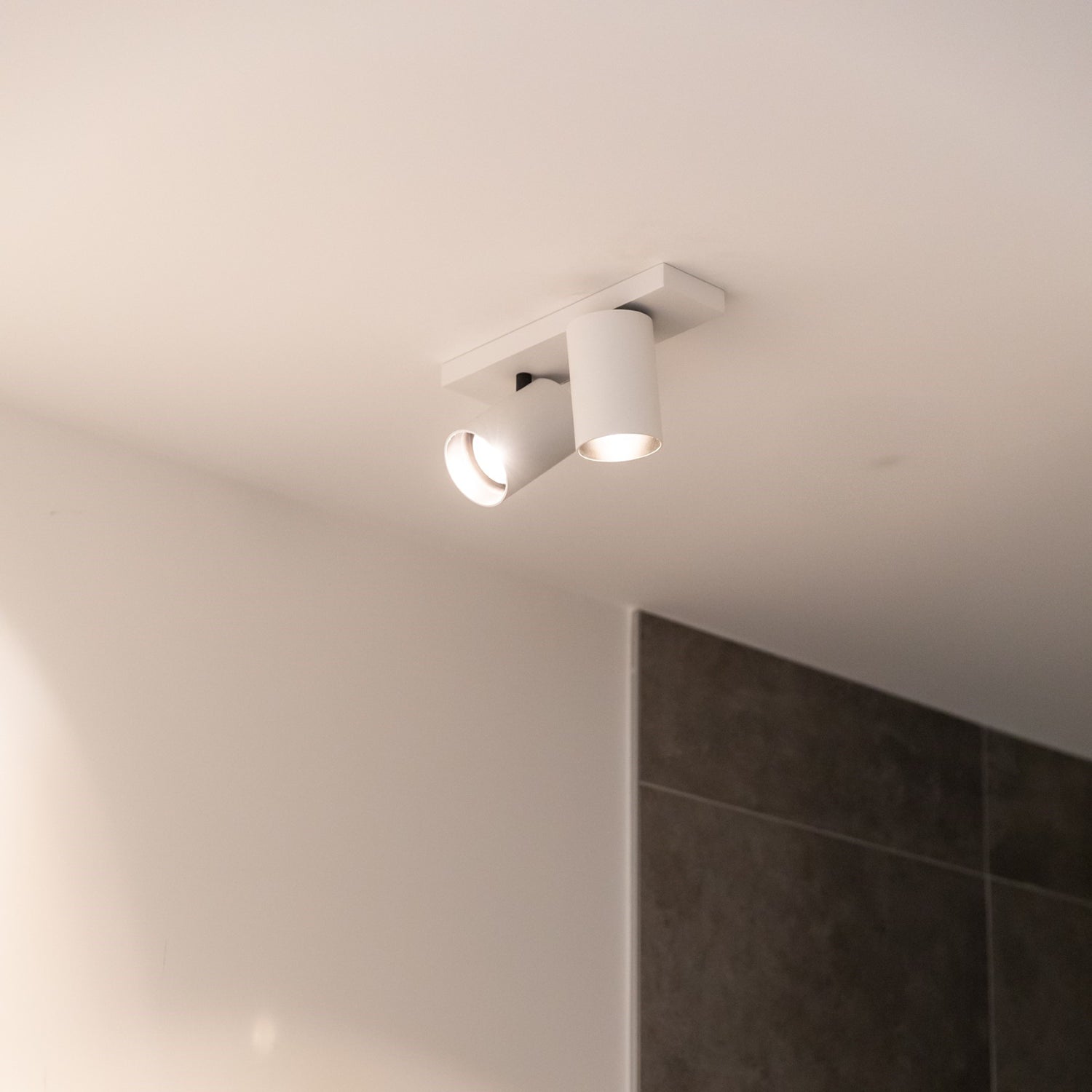 Atmooz Plafondspot Nuo 2 - Opbouw Plafondlamp Nuo 2 Wit