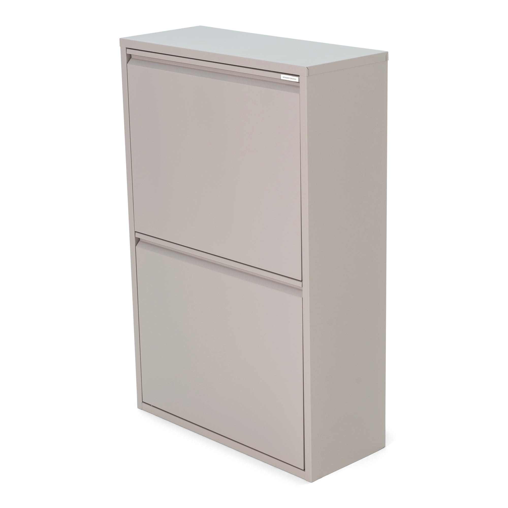 Spinder Design afvalscheider Gigi 4 - Silky Taupe - 74L
