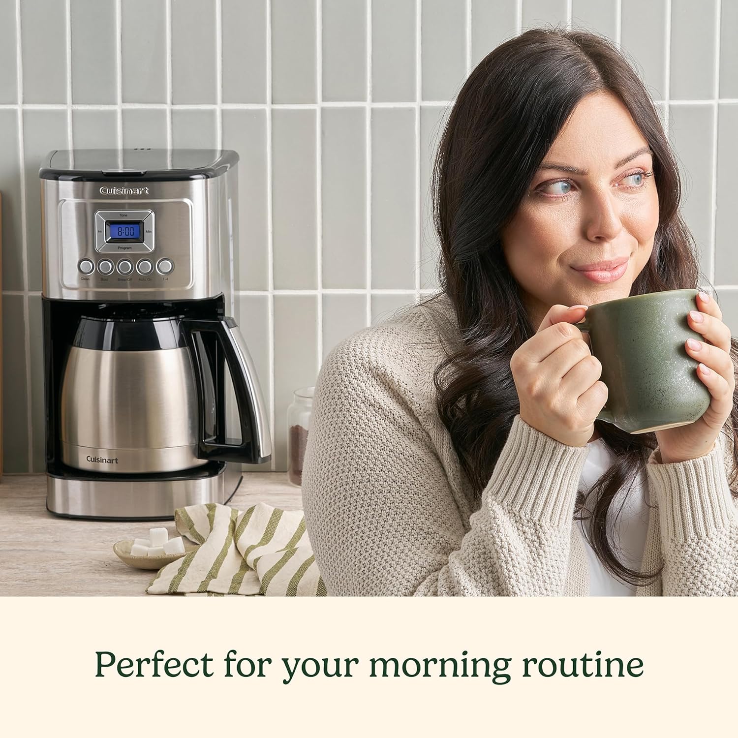 cuisinart 12-Cup Coffee Maker Programmable PerfecTemp Thermal Carafe Coffee Machine