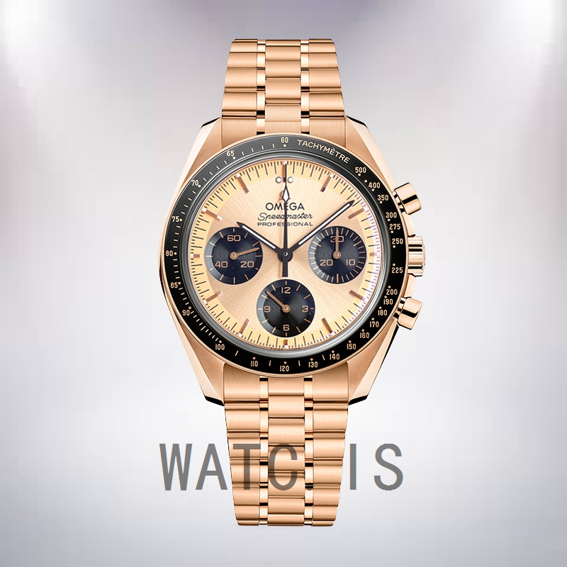 Omega Speedmaster Men 42mm 310.60.42.50.99.002 Automatic Rose Gold-tone