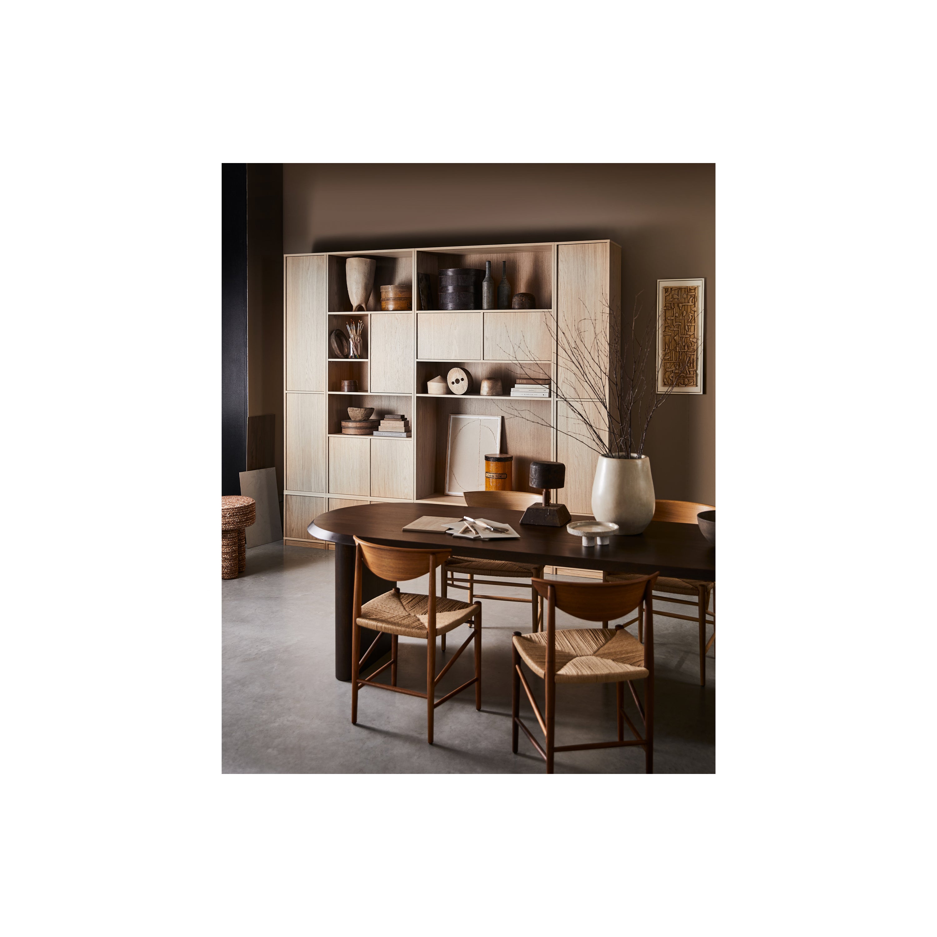 vtwonen Ellips Eettafel - 240 x 90 cm - Walnoot