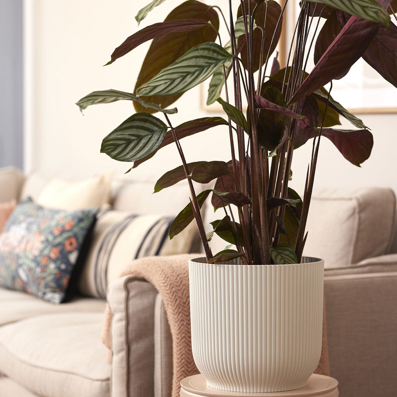 elho Vibes Fold Bloempot Ø 35 cm met Wielen