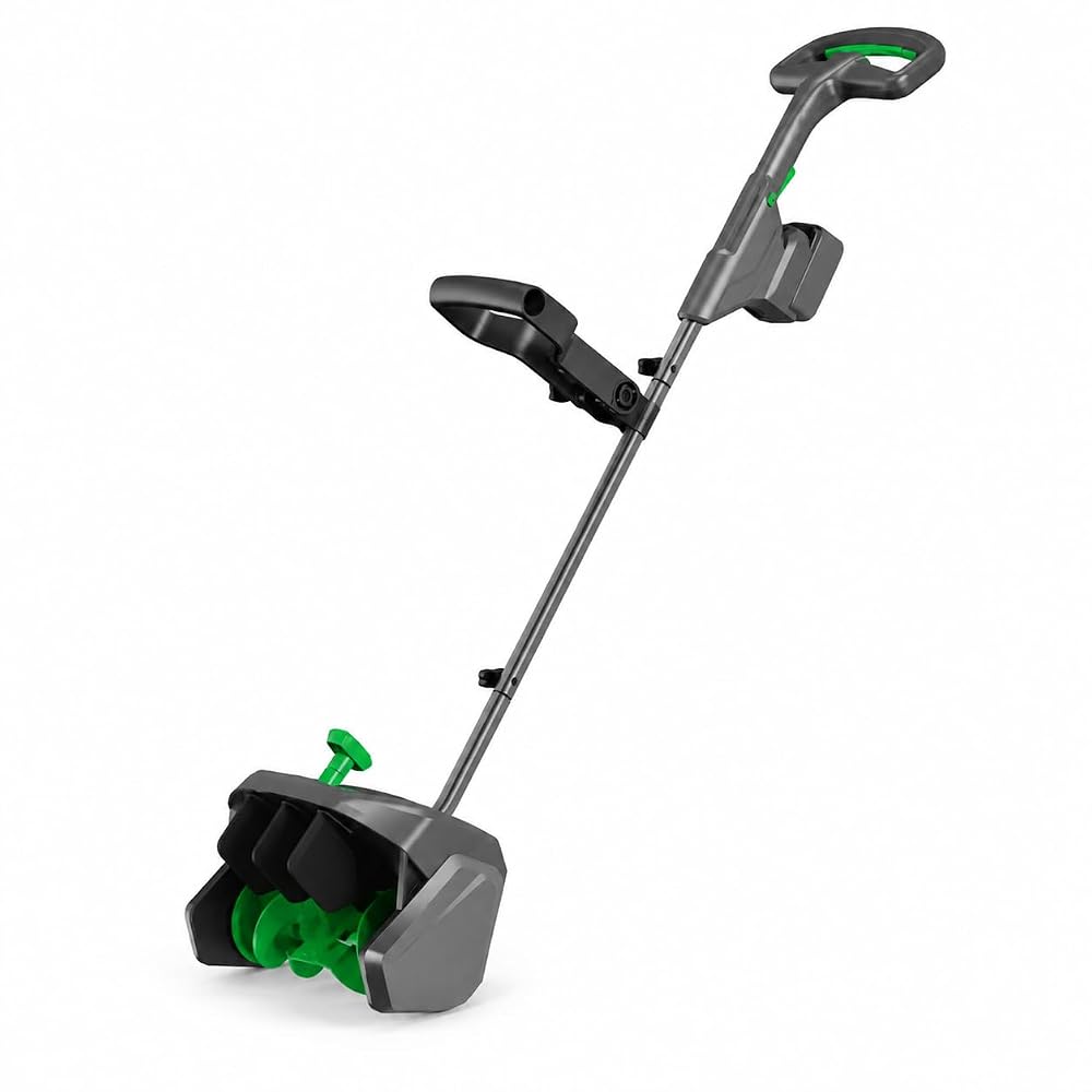 20V Cordless Electric Snow Shovel,14-Inch Brushless, 2×5.0Ah Battery