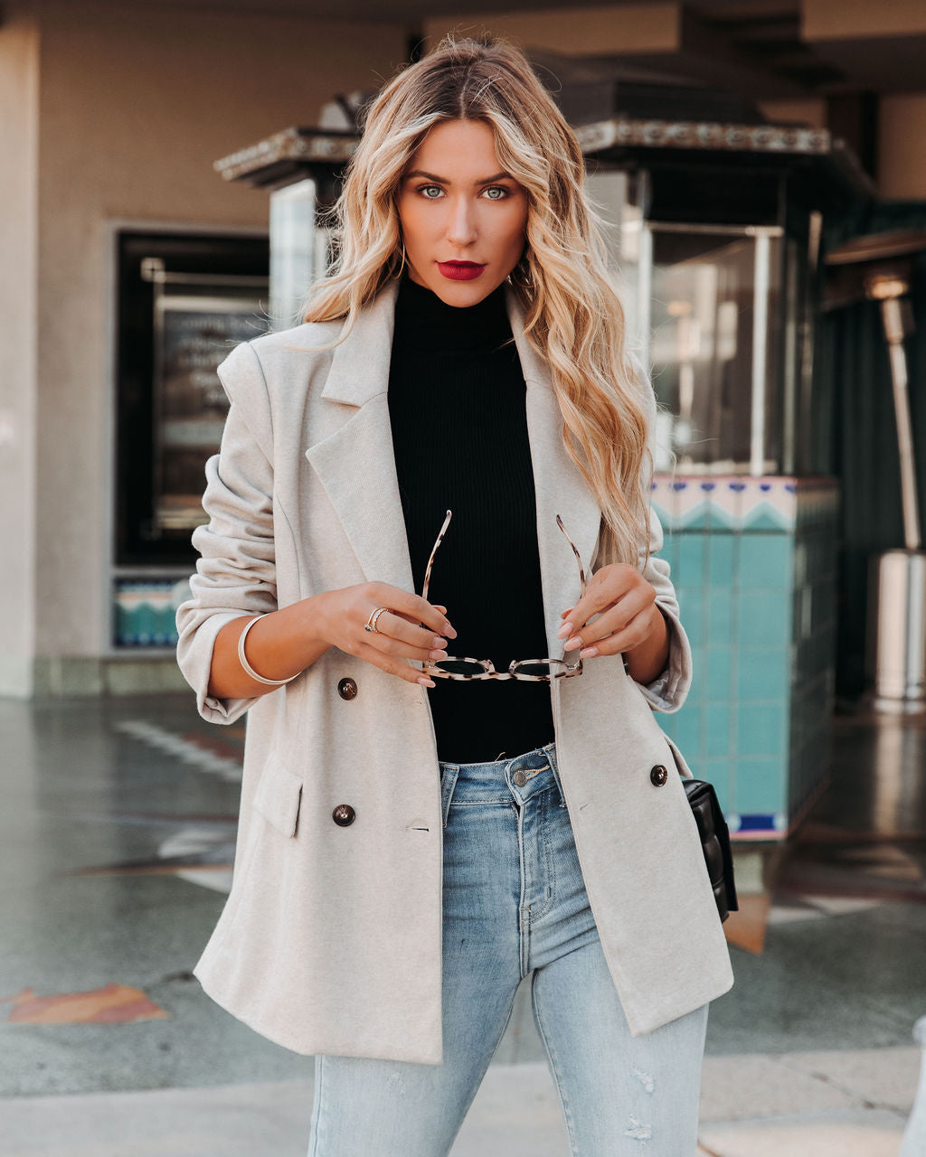 Nicolet Pocketed Peacoat - Se7enfashion