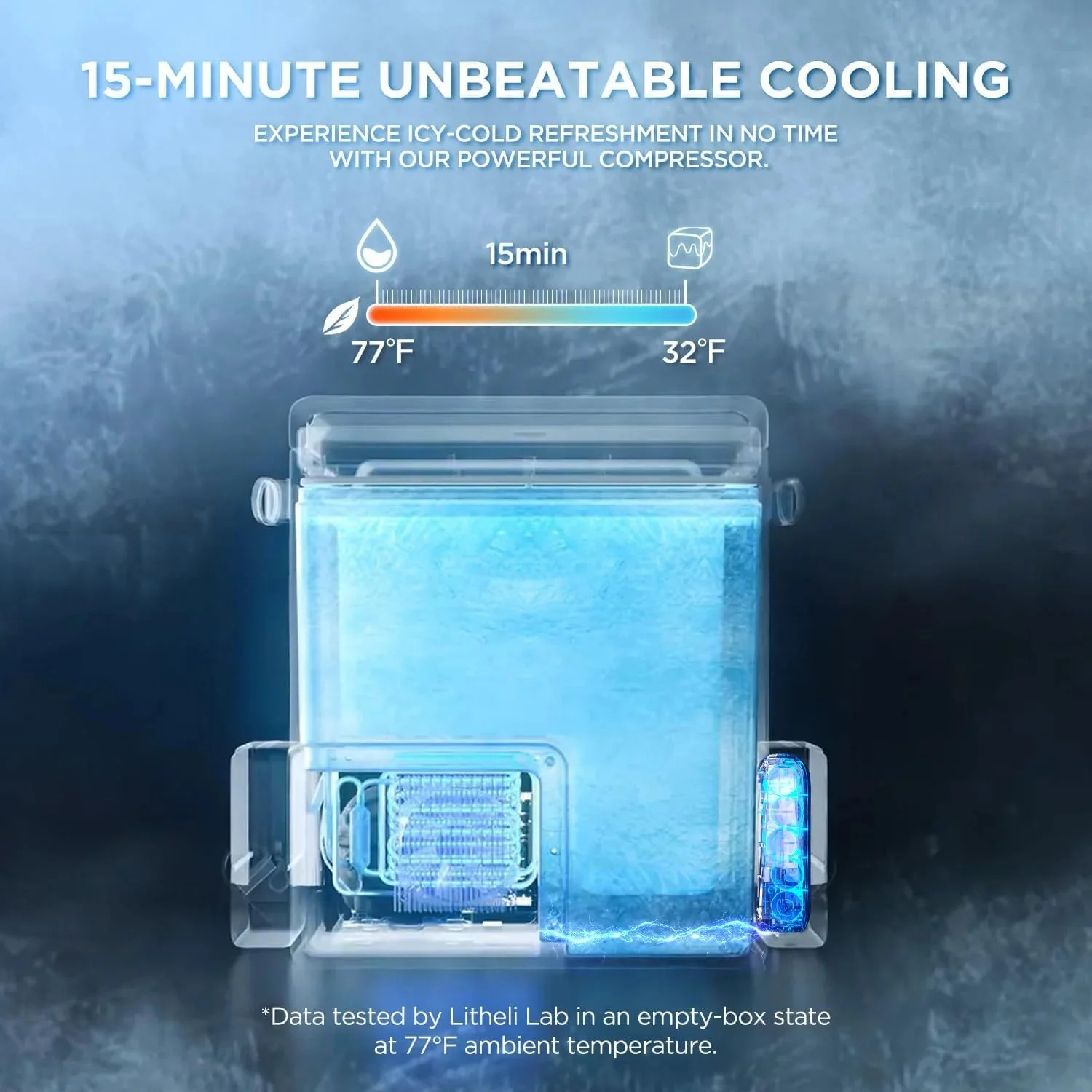Litheli FrozenPack 16L Backpack Refrigerator Freezer - U20 - Image 3 Litheli FrozenPack 16L Backpack Refrigerator Freezer - U20 - Image 3