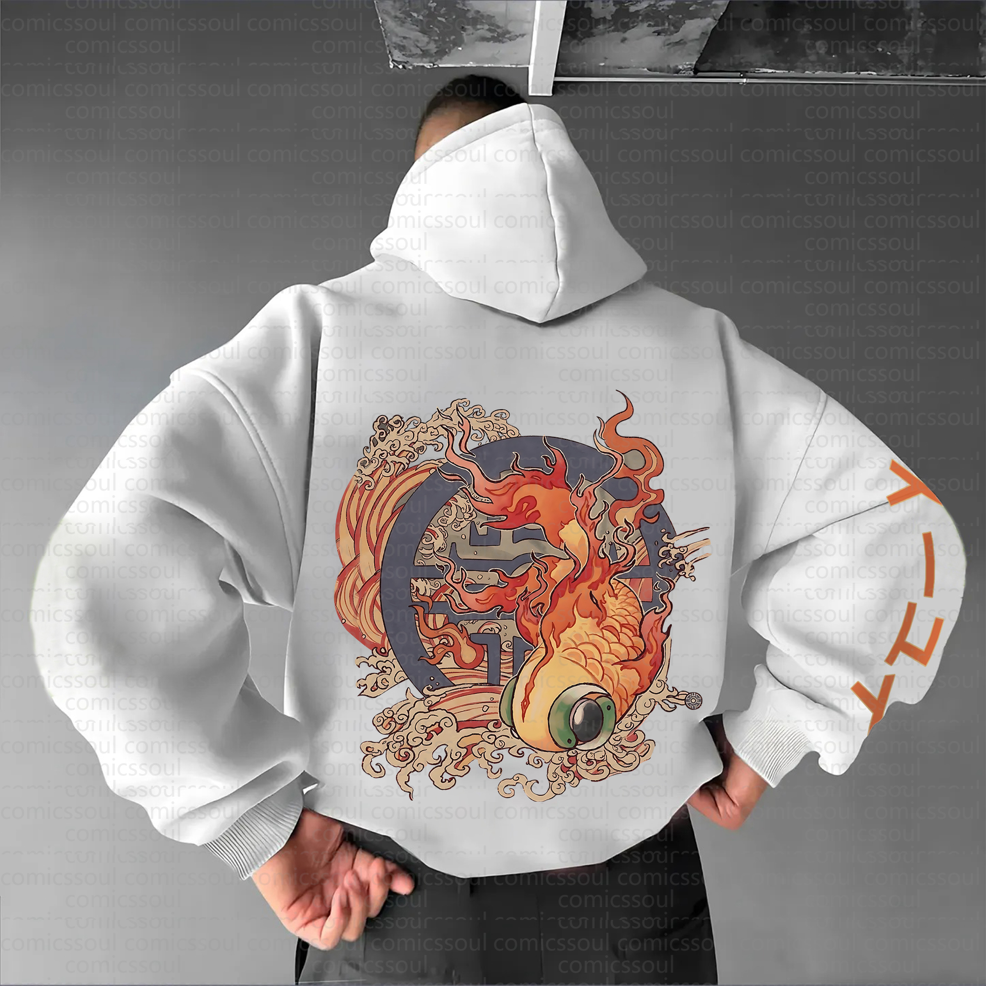 Unisex Anime Graphic Streetwear Vintage Hoodie丨Comicssoul