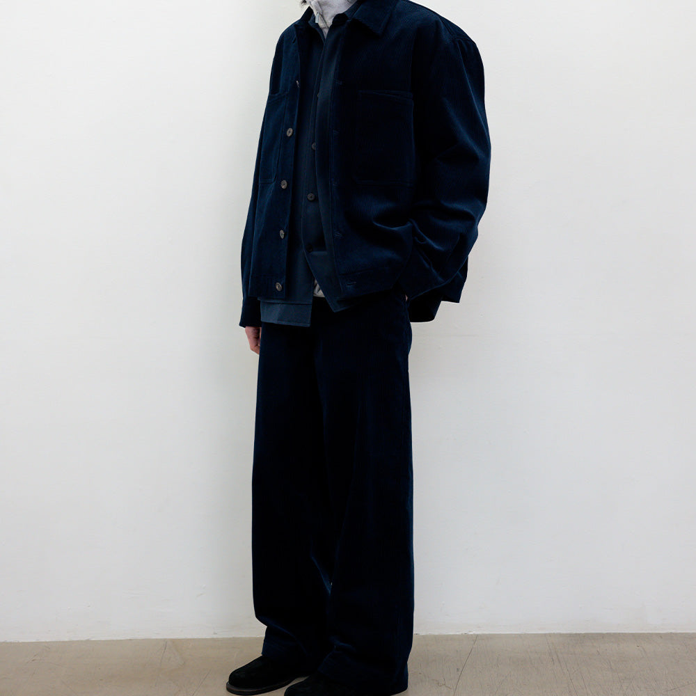 Le 17 septembre - Pantalon Corduroy - Bleu