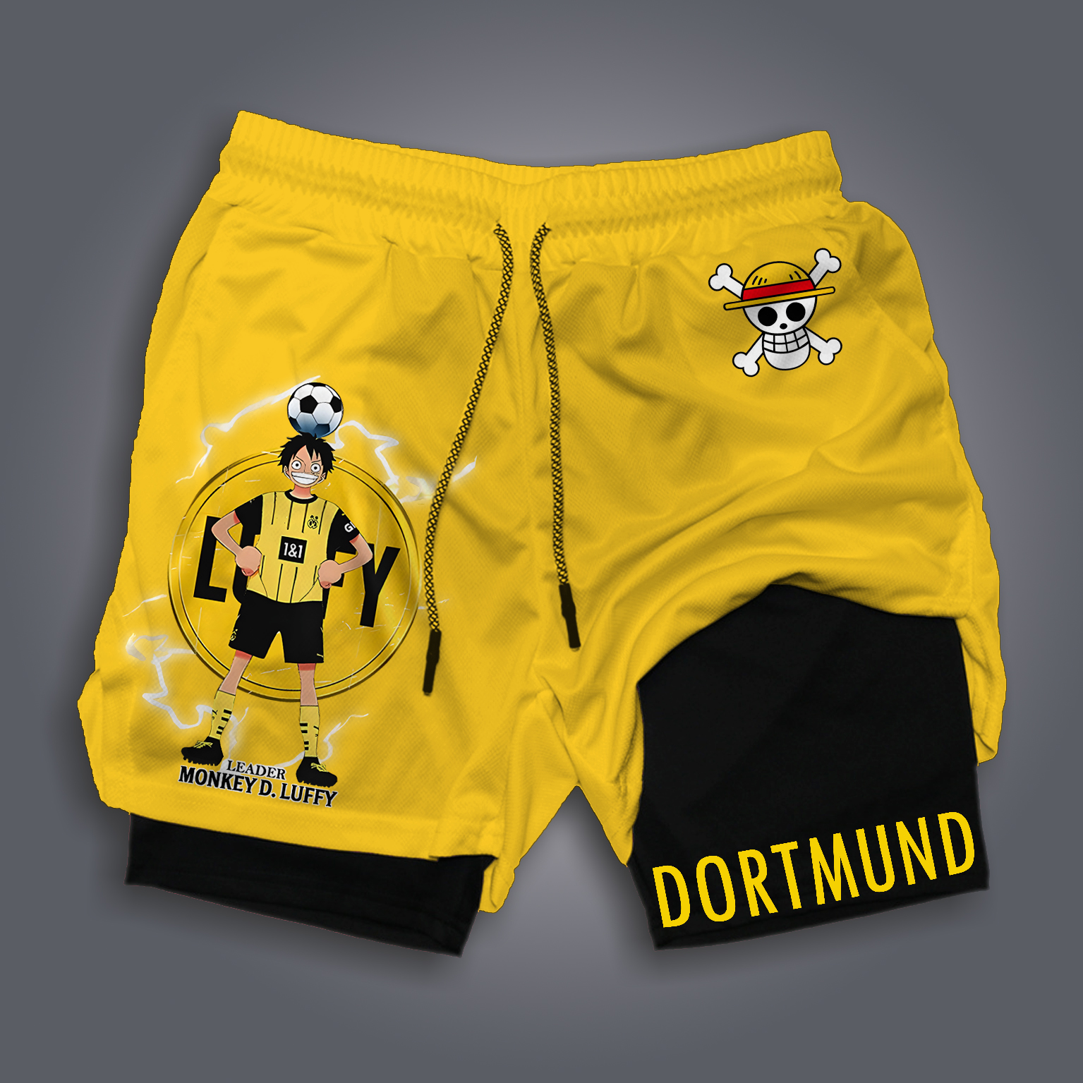 Unisex Vintage  Shorts | Borussia Dortmund x Comicssoul