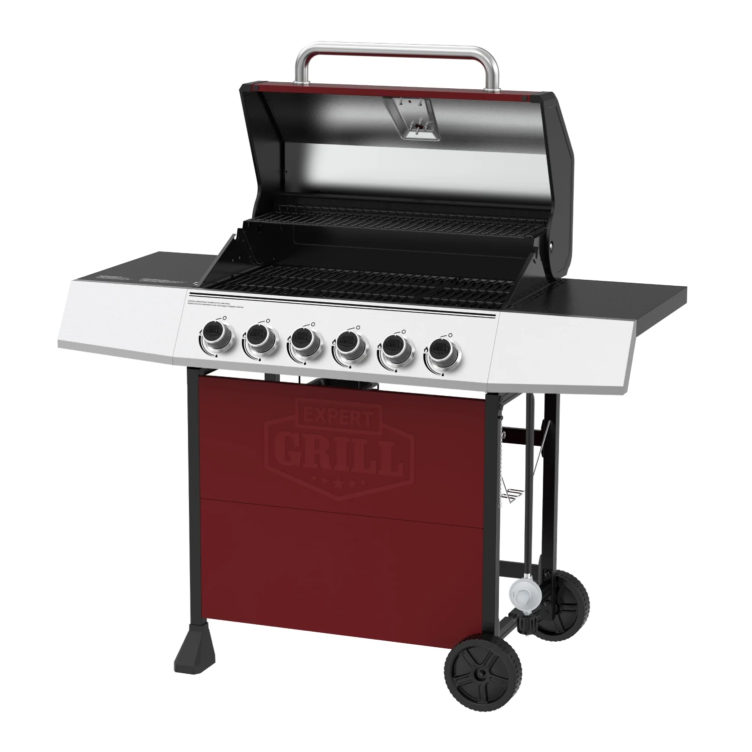Expert Grill 5 Burner Propane Gas Grill with Side Burner - Image 20