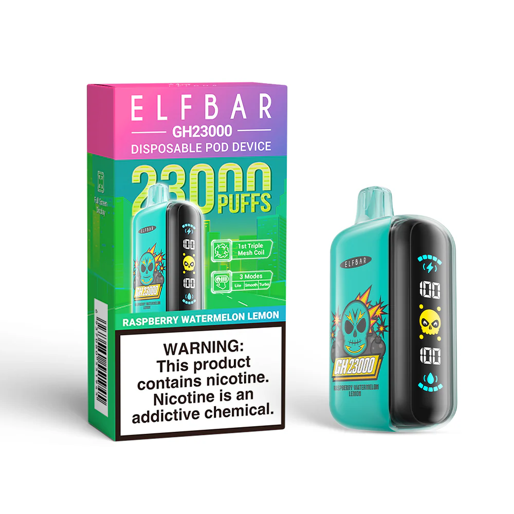 ELFBAR GH23000 kertakäyttöinen sähkötupakka (kaikki maut)
