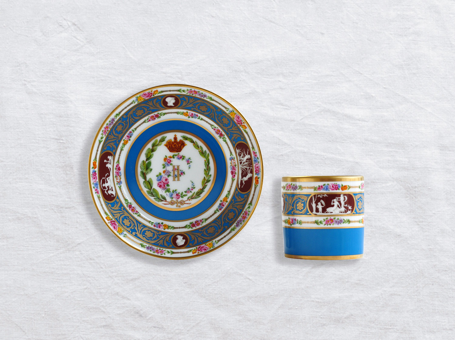 Tasse et soucoupe litron