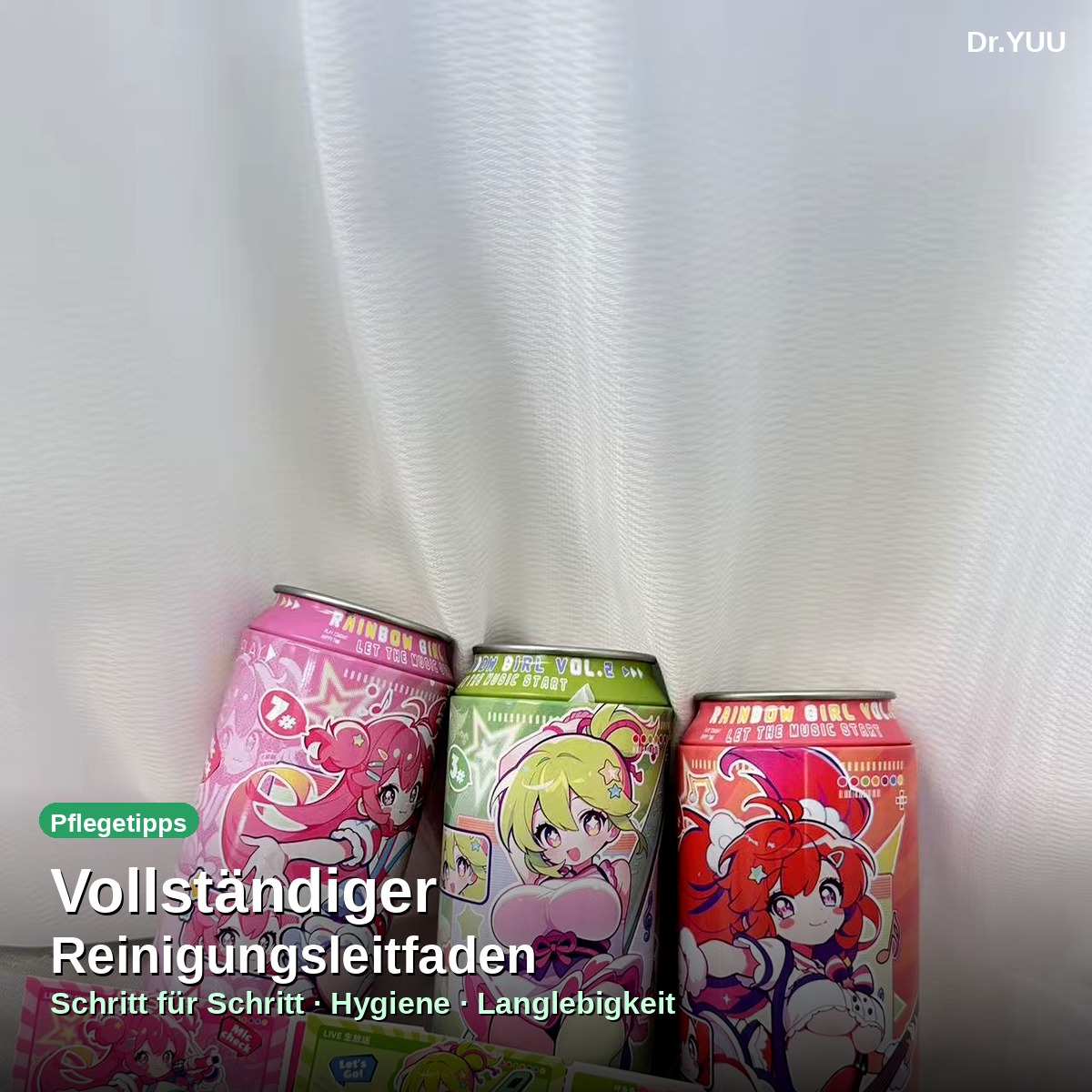 Dr.YUU Rainbow Women 2.0 Reinigungsanleitung – Schritt-für-Schritt Pflegetipps