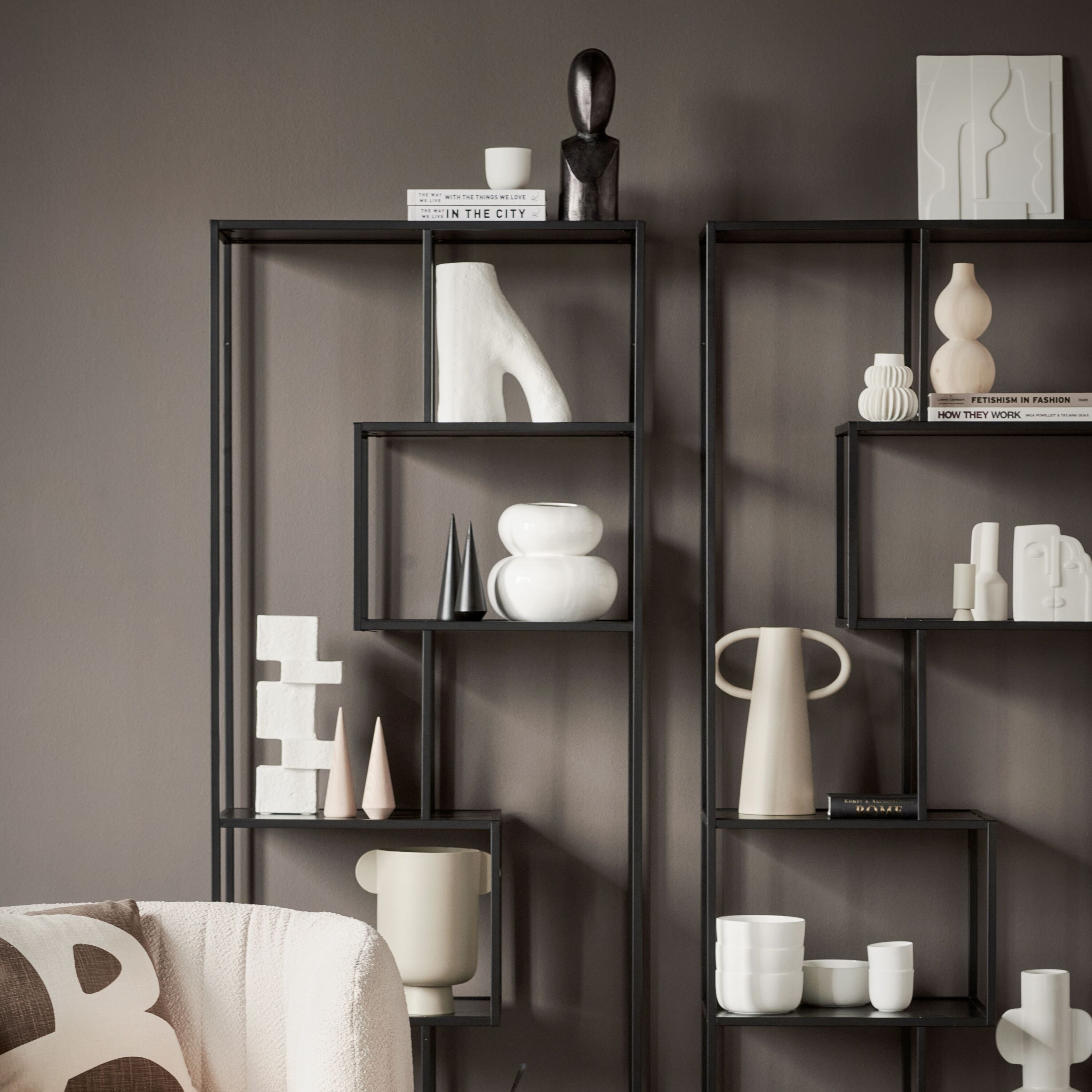 Blokker Jaxon Stellingkast 185 x 77 cm - Antraciet