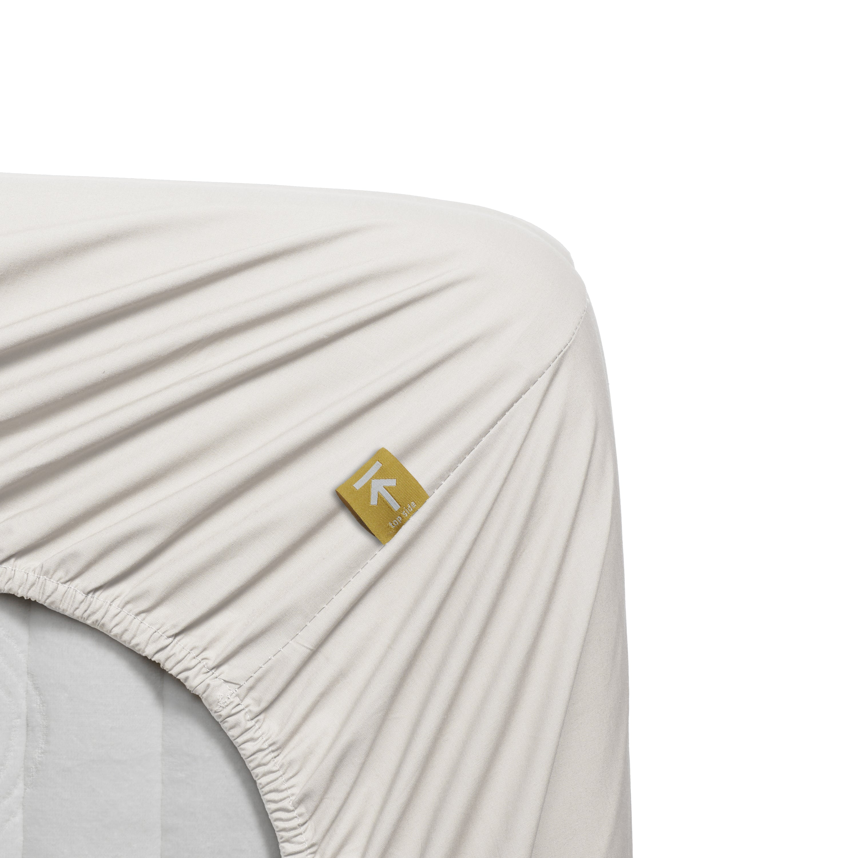 Beddinghouse Percale katoen - Hoeslaken - 90x200 - Gebroken wit