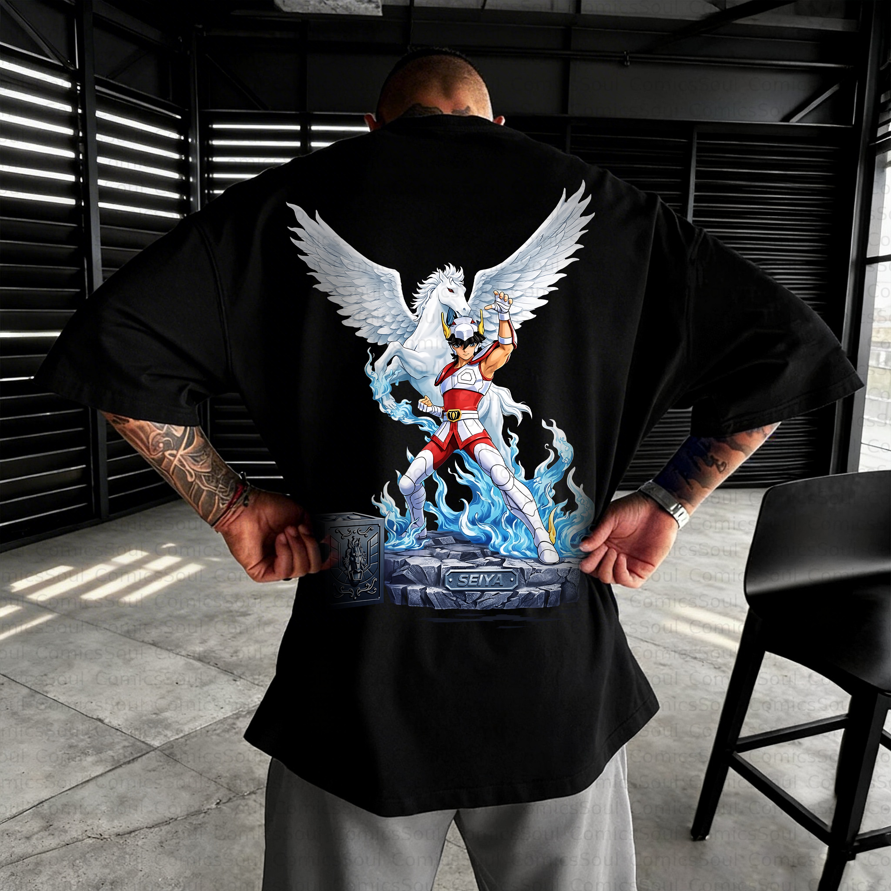Unisex Anime Inspired Vintage T-Shirt