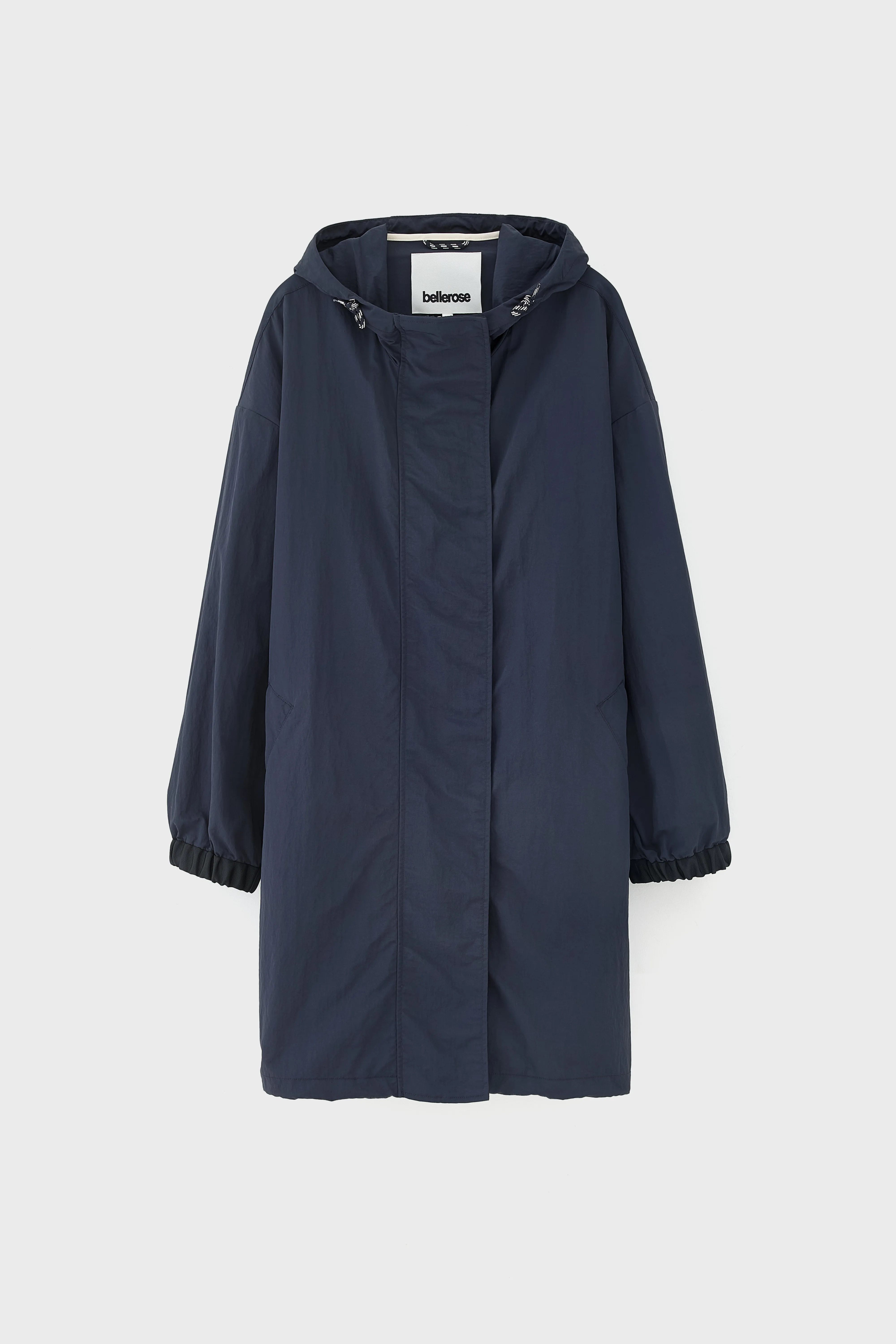 Bellerose Henny hooded coat (261 / W / NAVY)