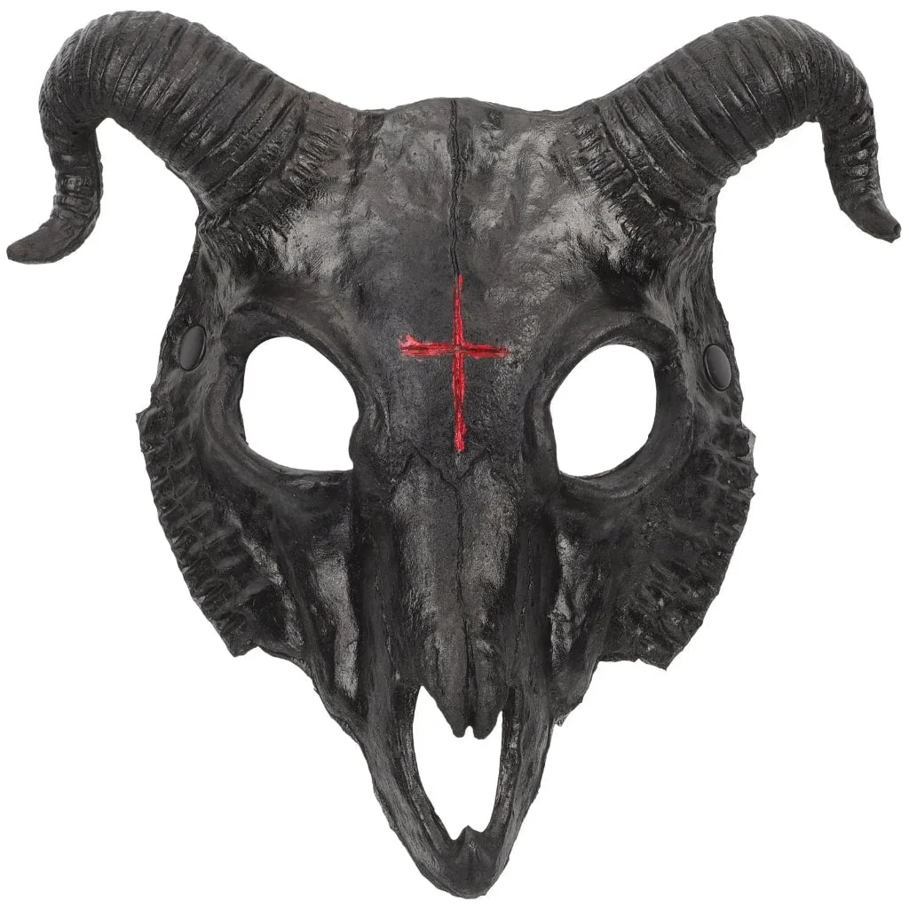 Halloween Mask Scary Theater Goat Costume Party - Image 3 Halloween Mask Scary Theater Goat Costume Party - Image 3