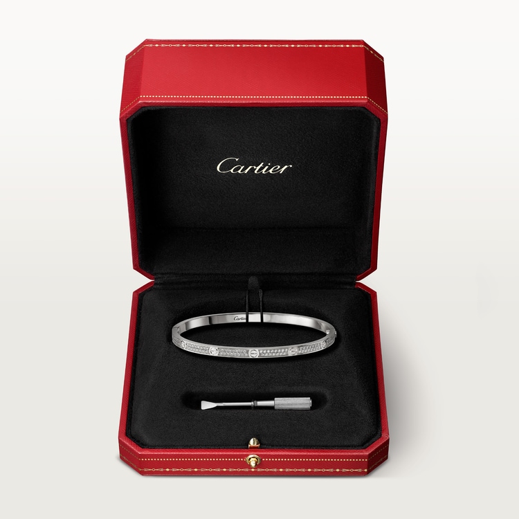 Replicate LOVE bracelet, small model, paved(1:1 replica) - Original Replica Club