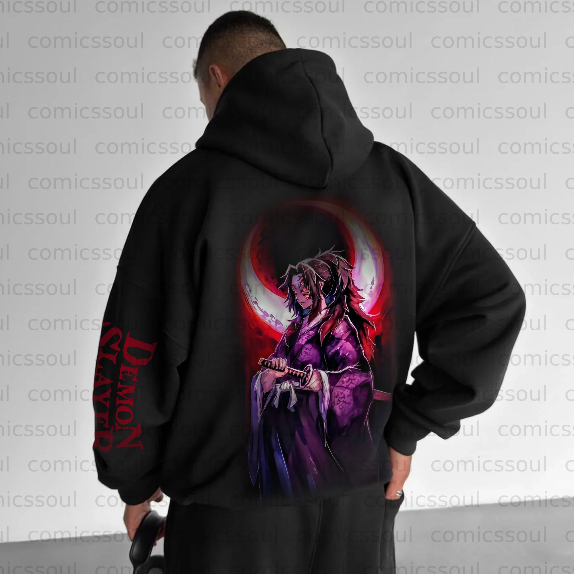 Unisex Anime Graphic Streetwear Vintage Hoodie