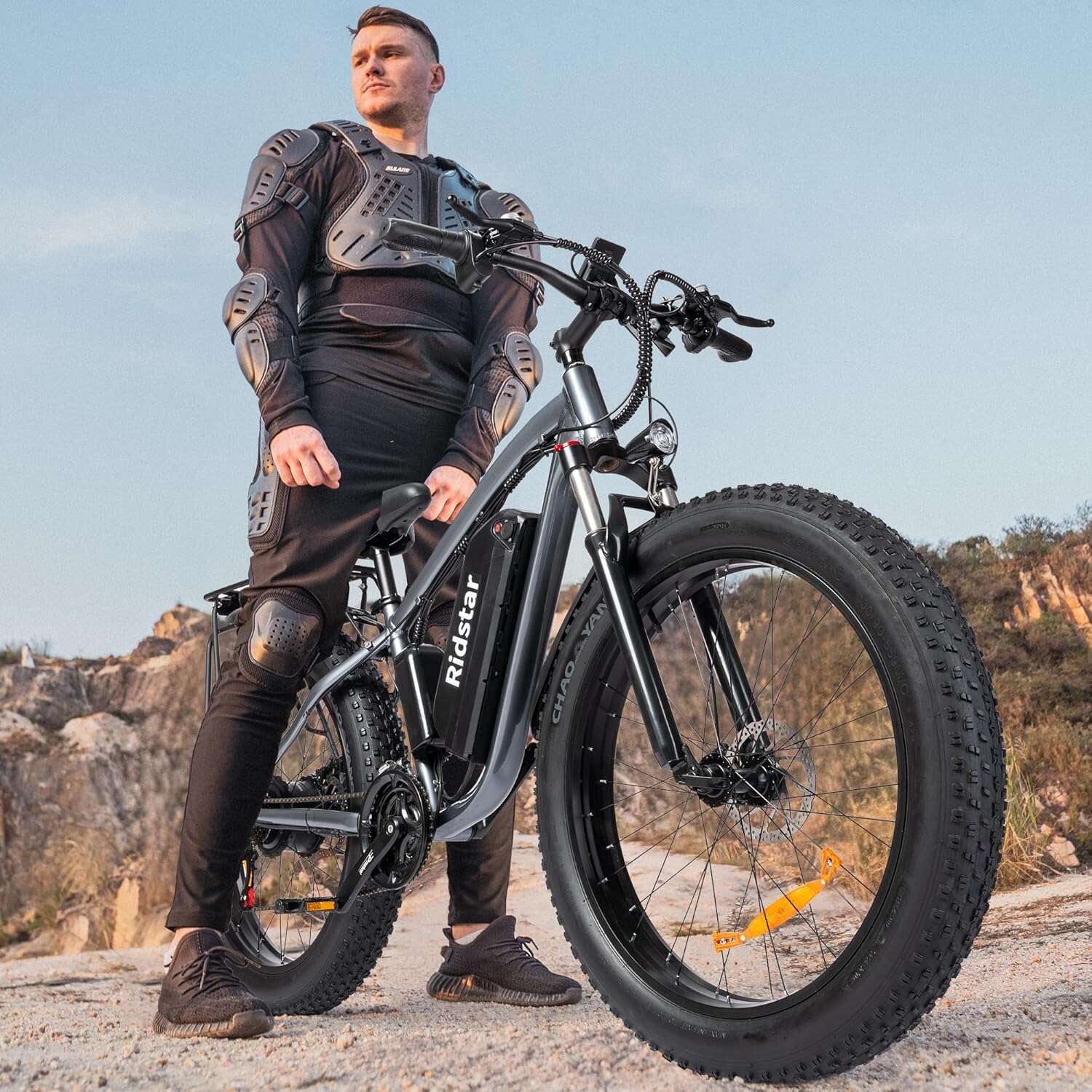 Dual Motor PEAK 3000W Electric Bike for Adults,31mph 48V 23Ah Electric Bicycle,26" Fat Tire Mountain Bike UL2849 - Image 6