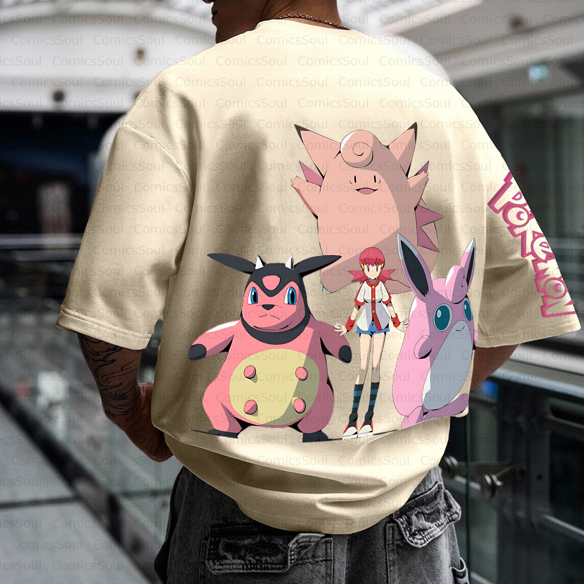 Unisex Anime Inspired Vintage T-Shirt
