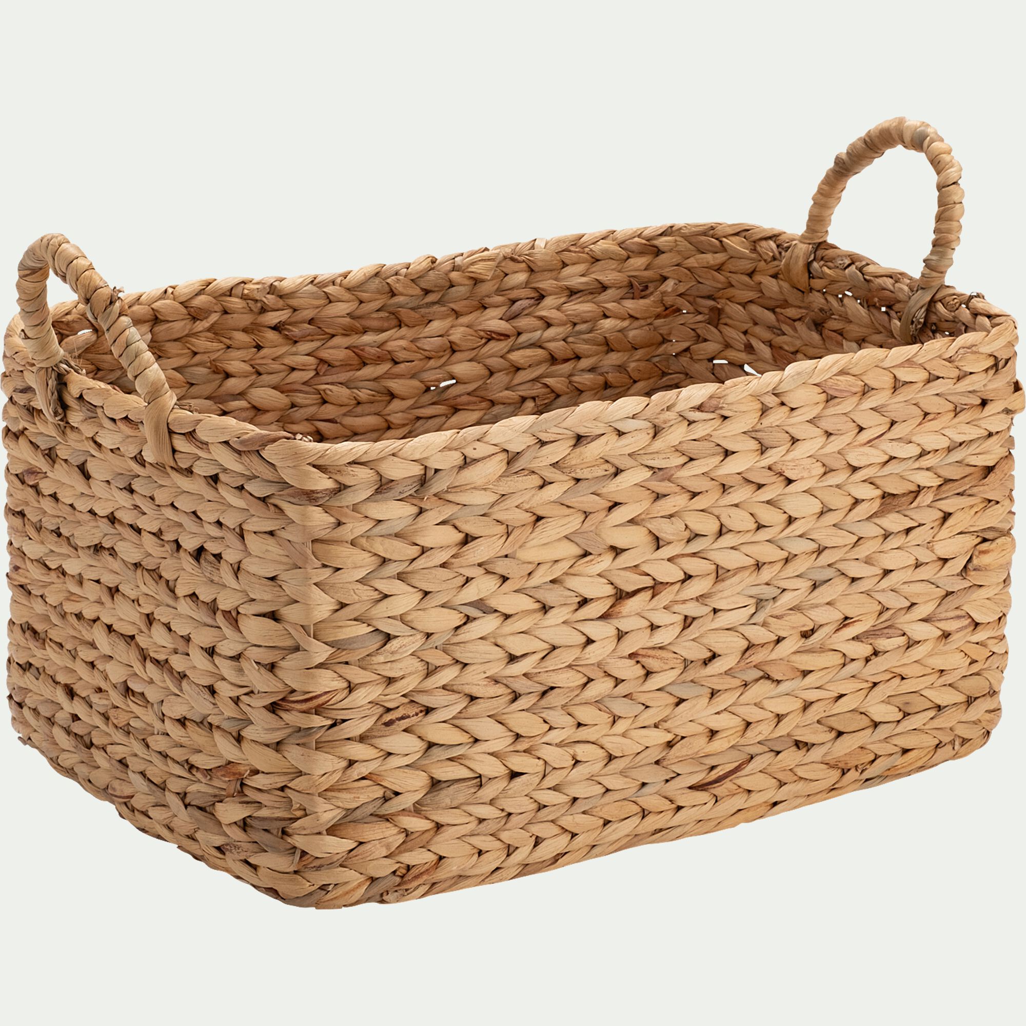 SACHA - X-SACHA PANIER EN JACINTHE D'EAU GM 47X26X34 S2