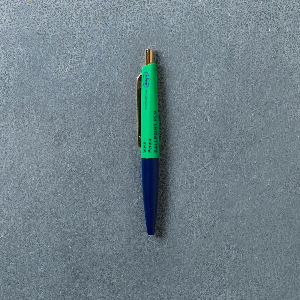 Stylo Anterique Mini - Bleu Vert