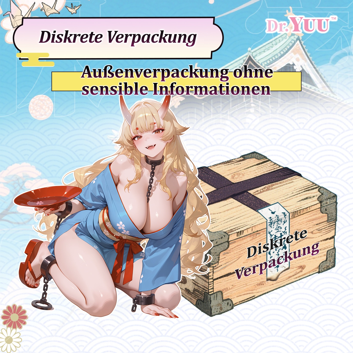 Dr.YUU Oni-kaku Hime Onahole aus 100% Silikon mit realistischer Aderstruktur – Bild 10