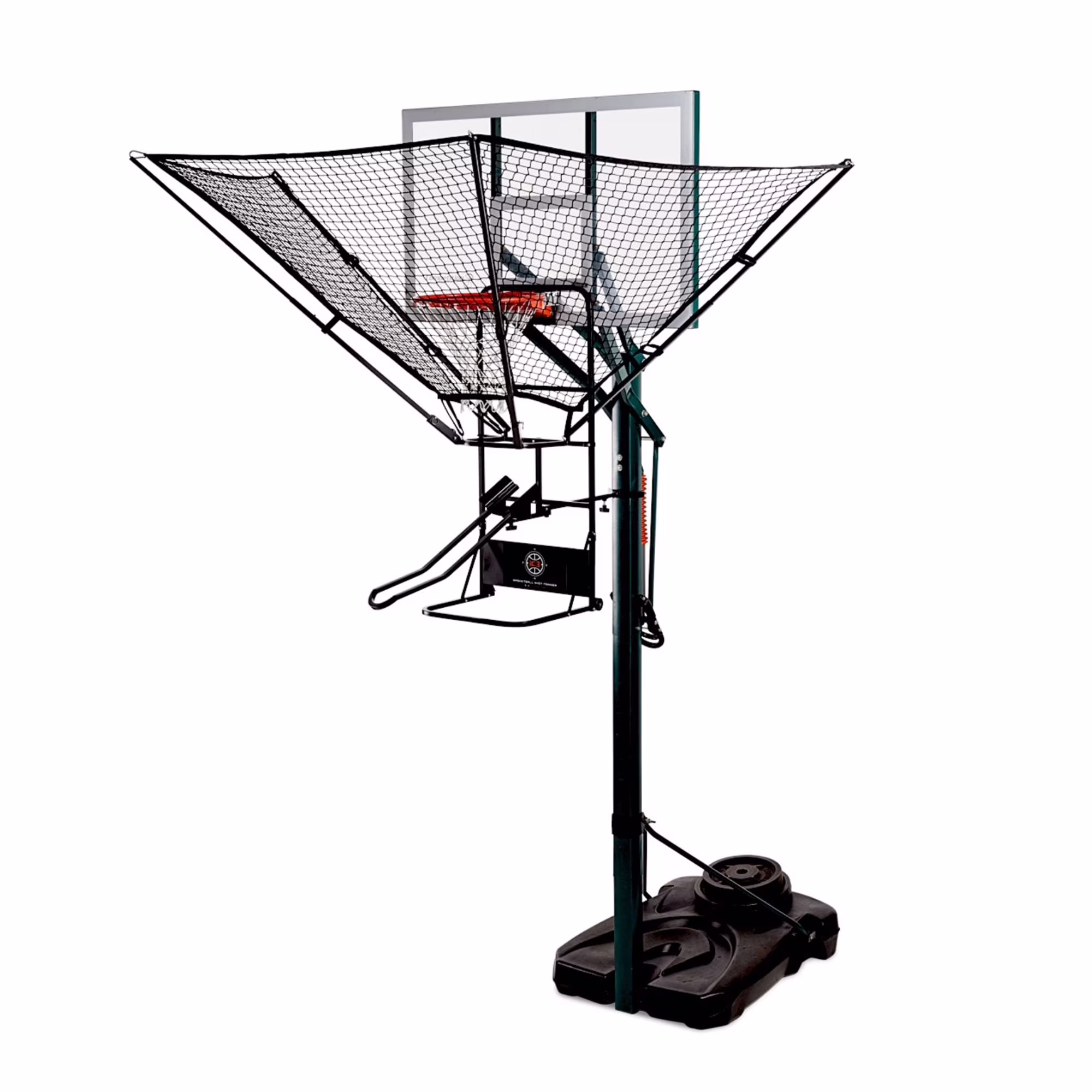 Dr. Dish Ic3 Basketball Return Shot Trainer for Pole and Wall Mount Hoops