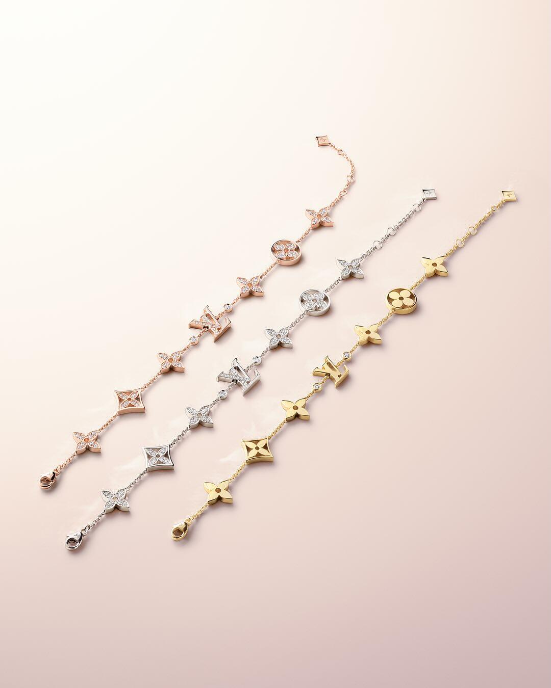 Louis Vuitton 7 Motifs Star Sun Blossom LV Monogram Bracelet - Original Replica Club