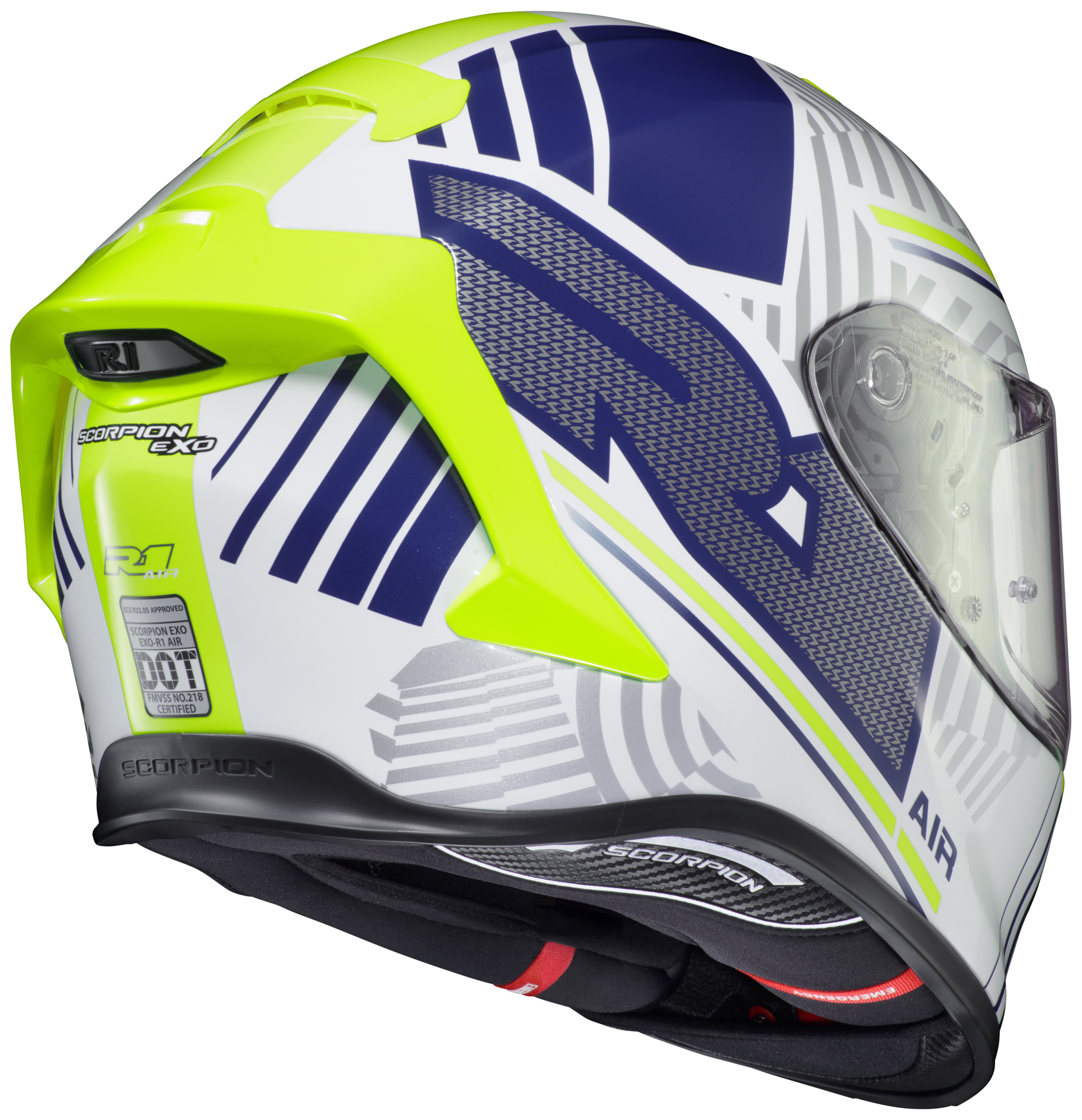 SportsBikeShop Scorpion EXO-R1 Air Juice Helmet (2XL)