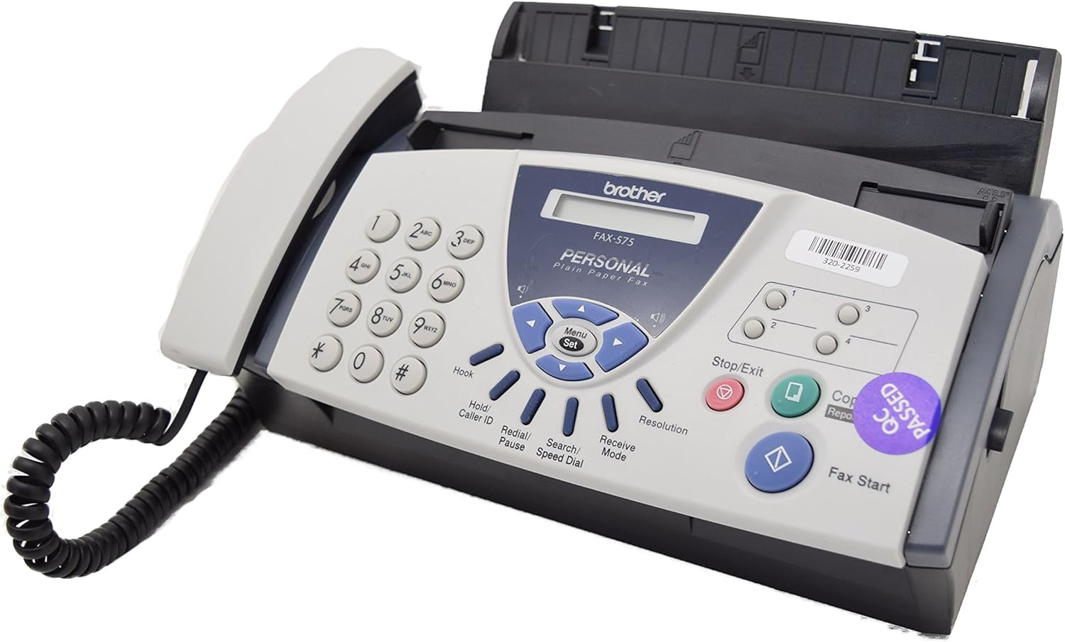 WAYFAIR Brother FAX-575 Personal Fax, Phone, And Copier