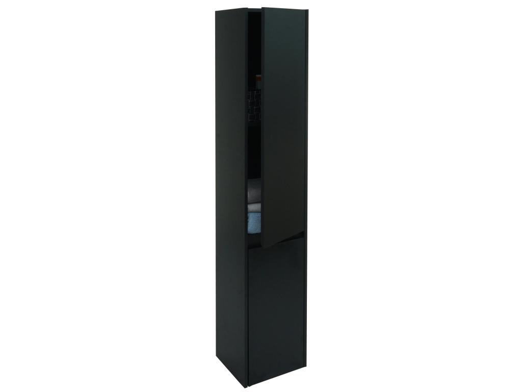 Armario de pared Cozetiq-L86 - negro