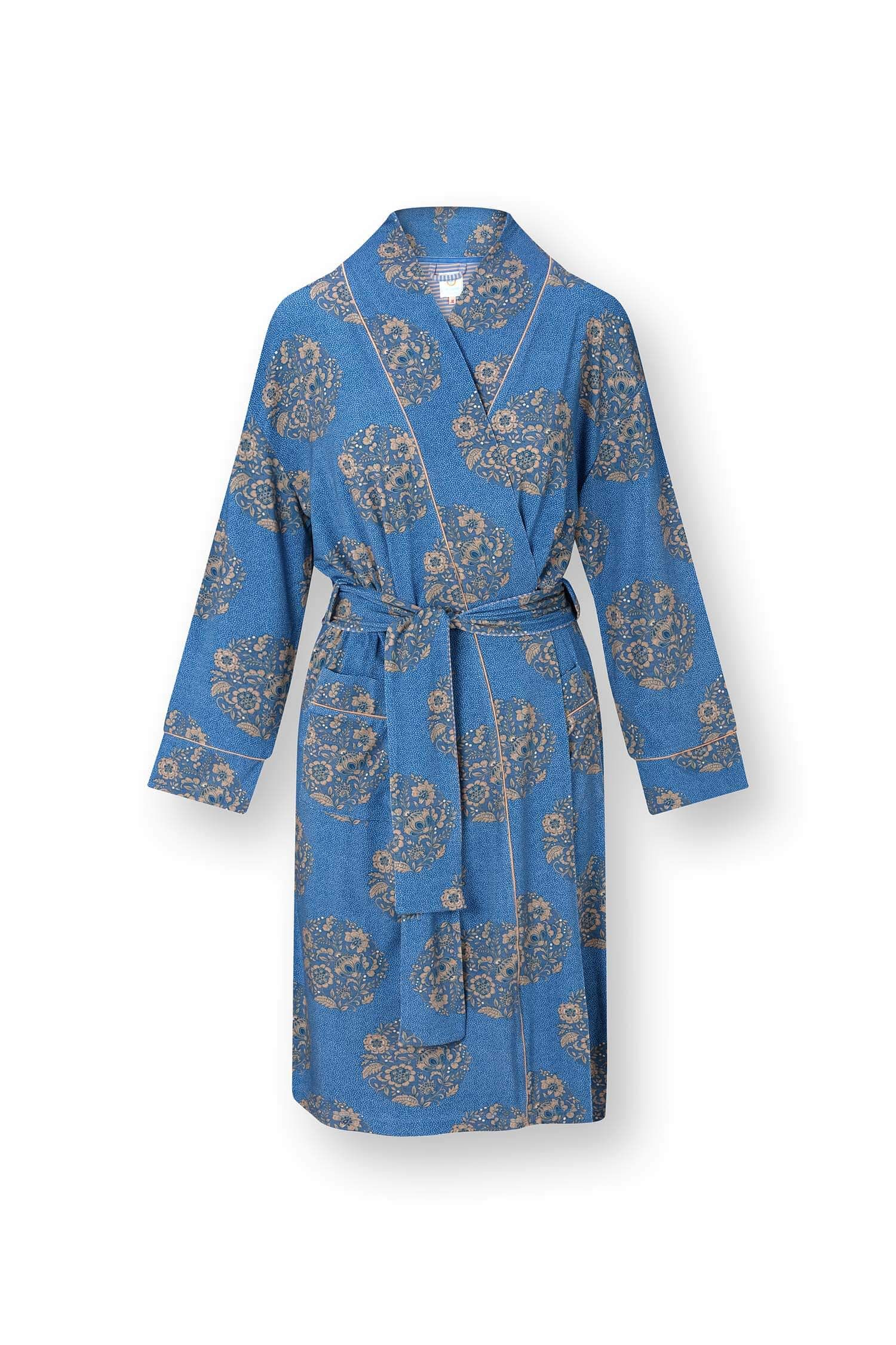 Nisha Kimono Namaste Blue