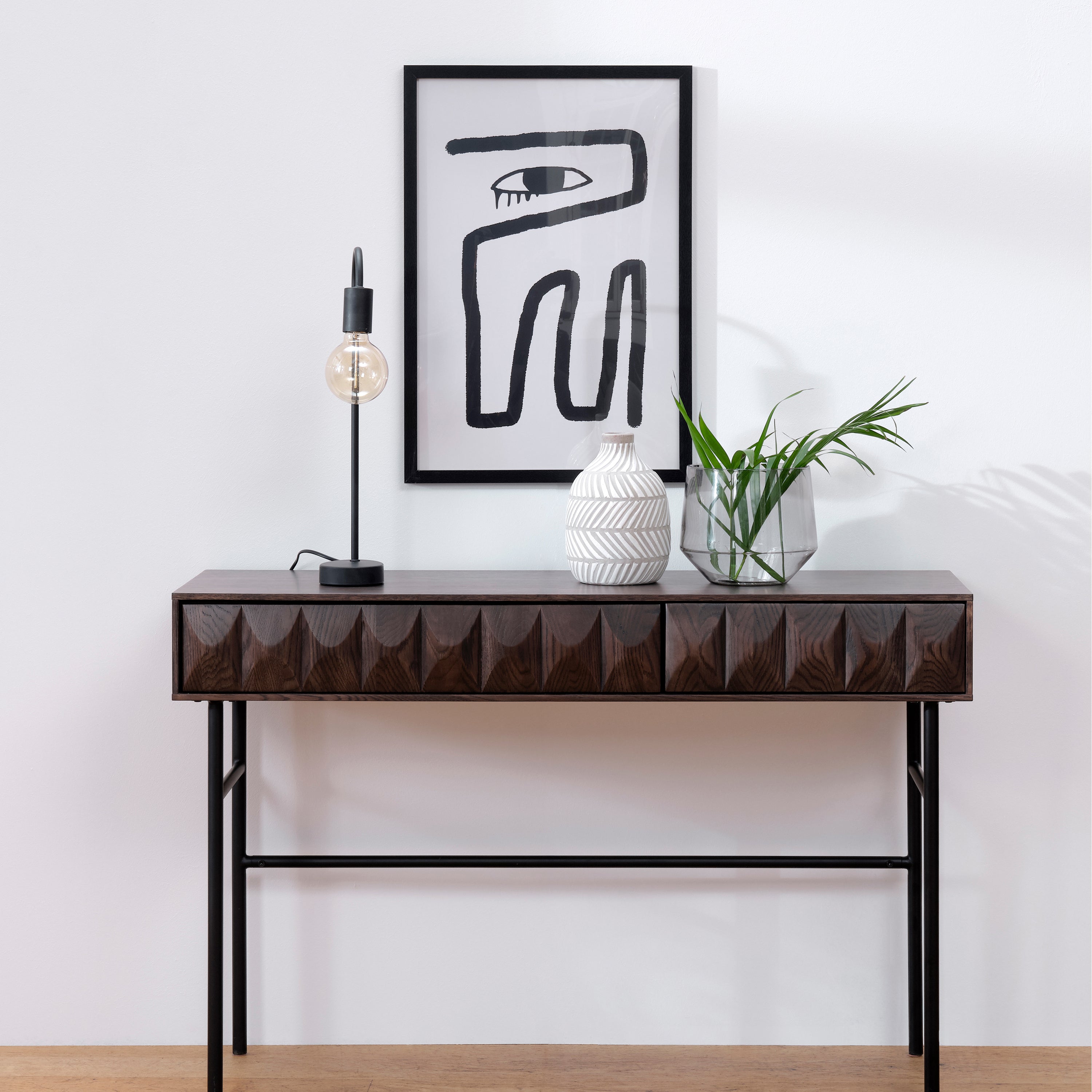 Blokker Barre Sidetable - Espresso