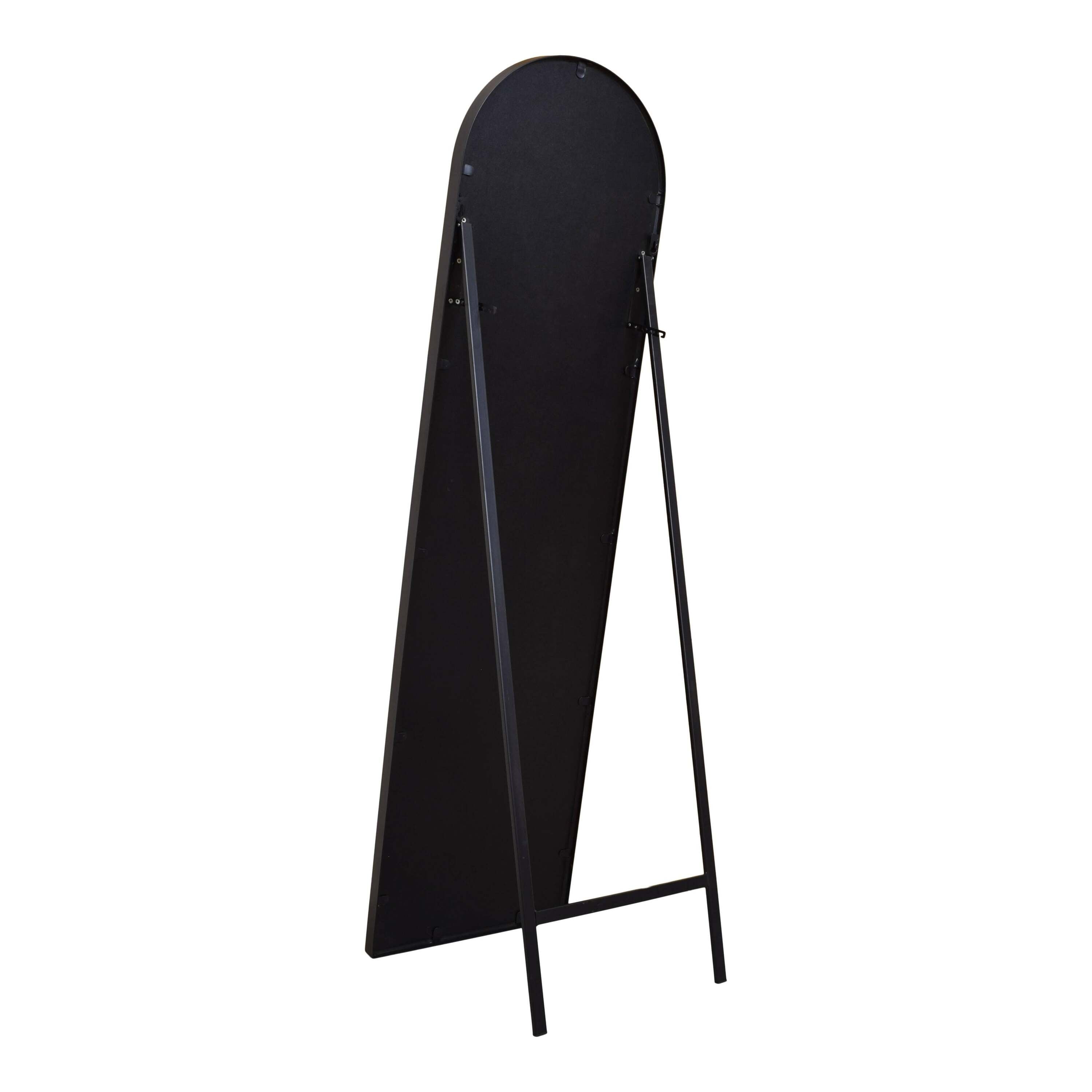 Fragix Ark passpiegel - Zwart metaal - 150x40