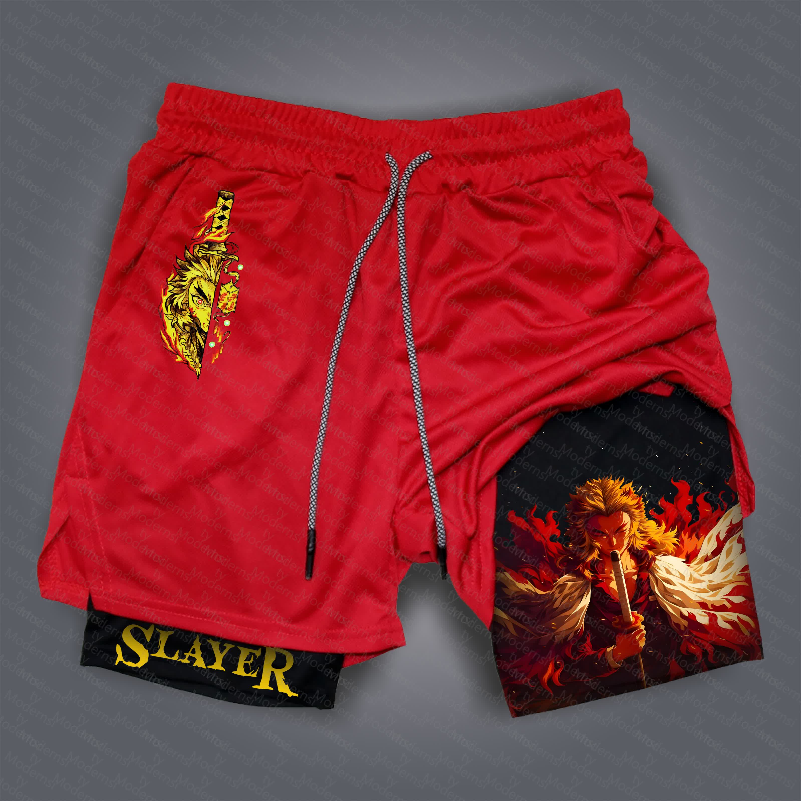 Unisex  “Comicssoul” Casual Anime Streetwear Shorts