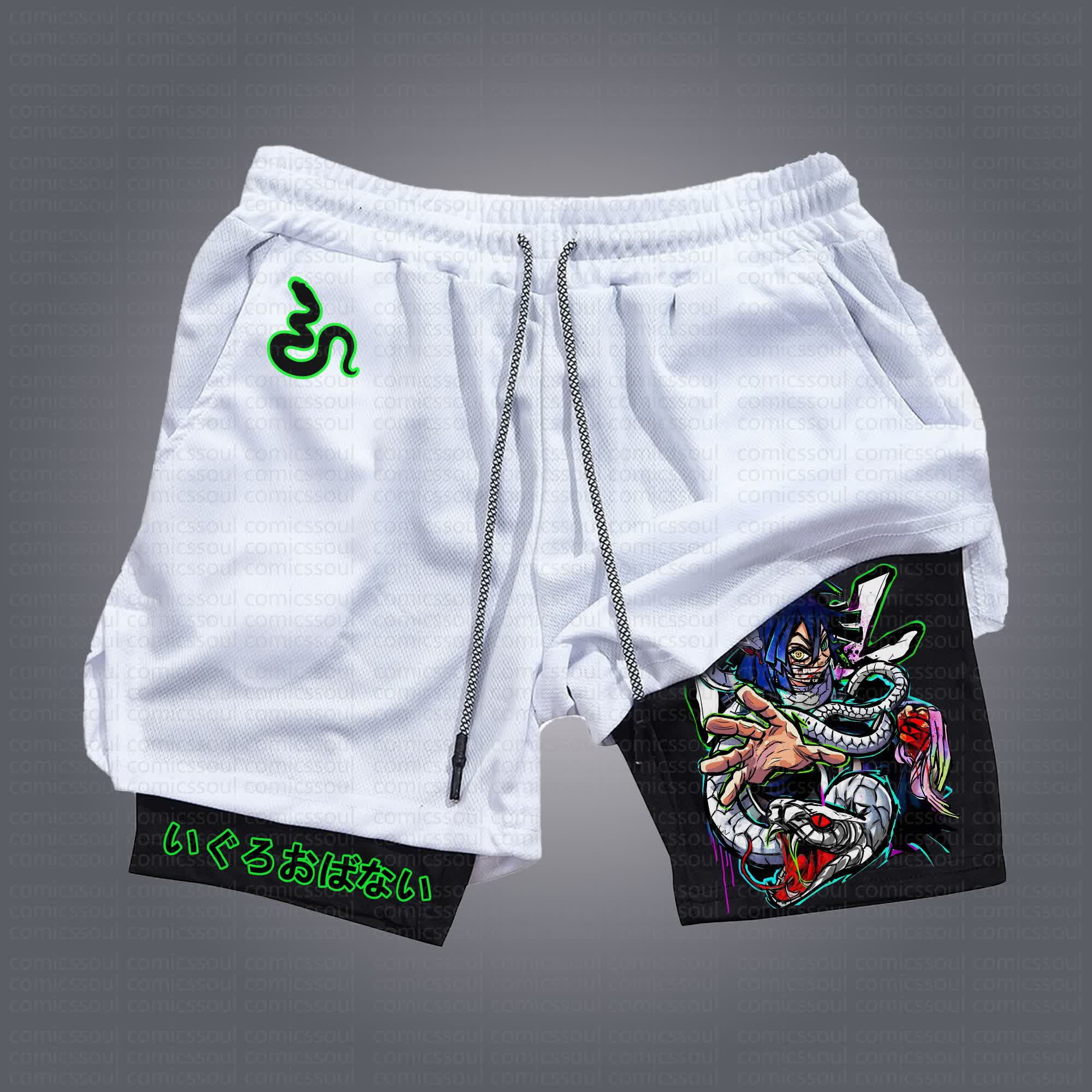 Unisex Casual Anime Streetwear Shorts 丨Comicssoul