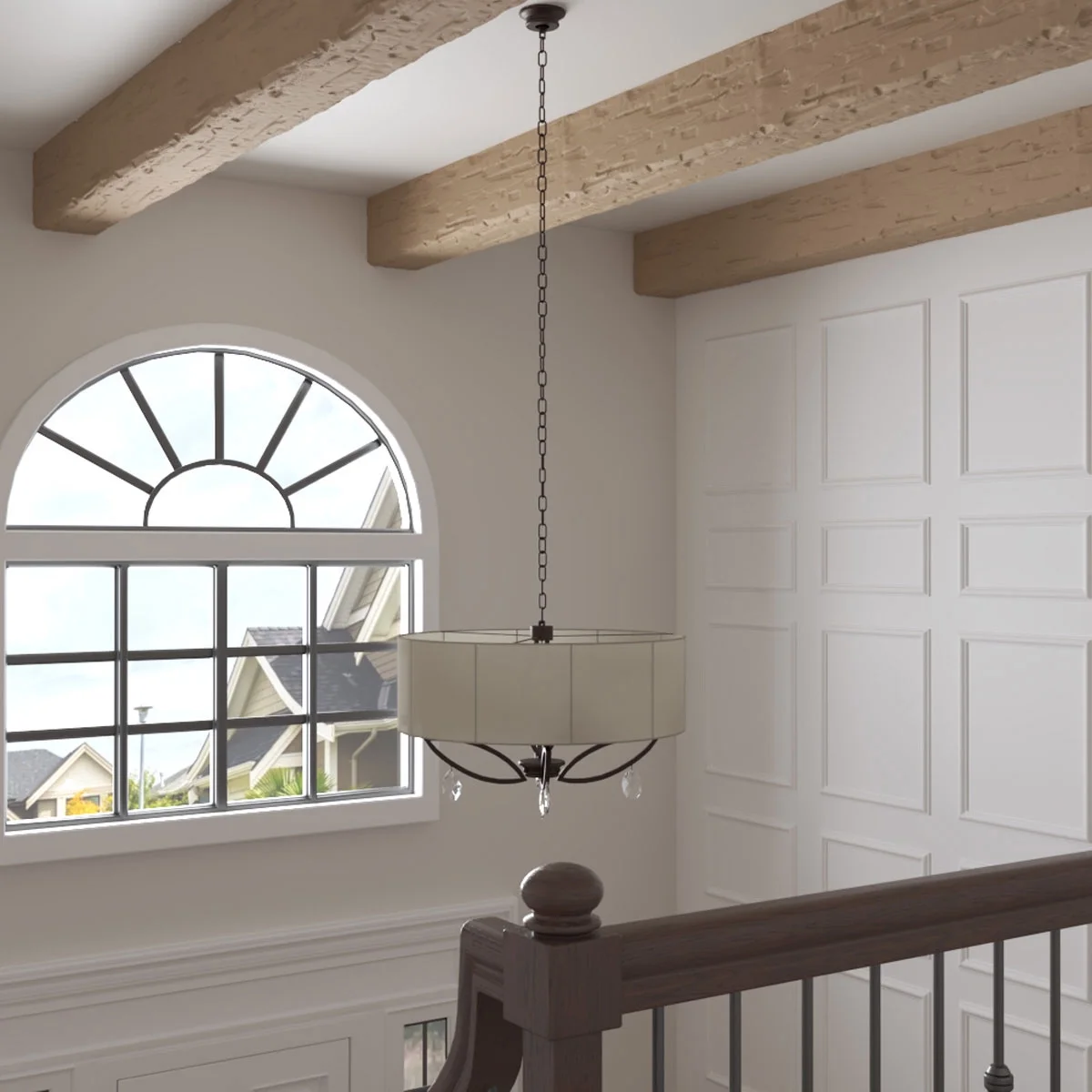 Ekena Millwork 3 1/2"W x 3 1/2"H x 120"L 3-Sided (U-Beam) Salvaged Timber HeritageTimber Faux Wood Ceiling Beam, Kona Brown - Image 21
