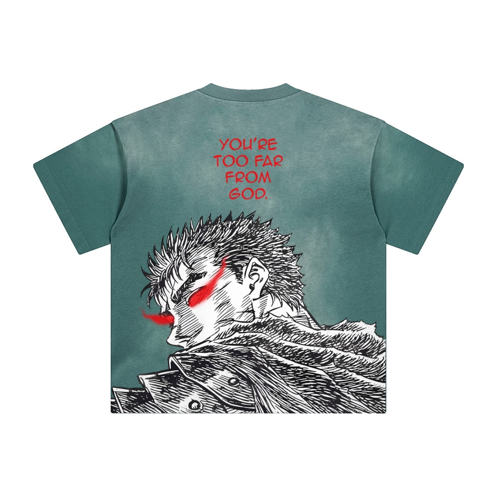 Unisex Vintage T-shirt丨Berserk TeeThreads Sustain the Scene with Custom Apparel