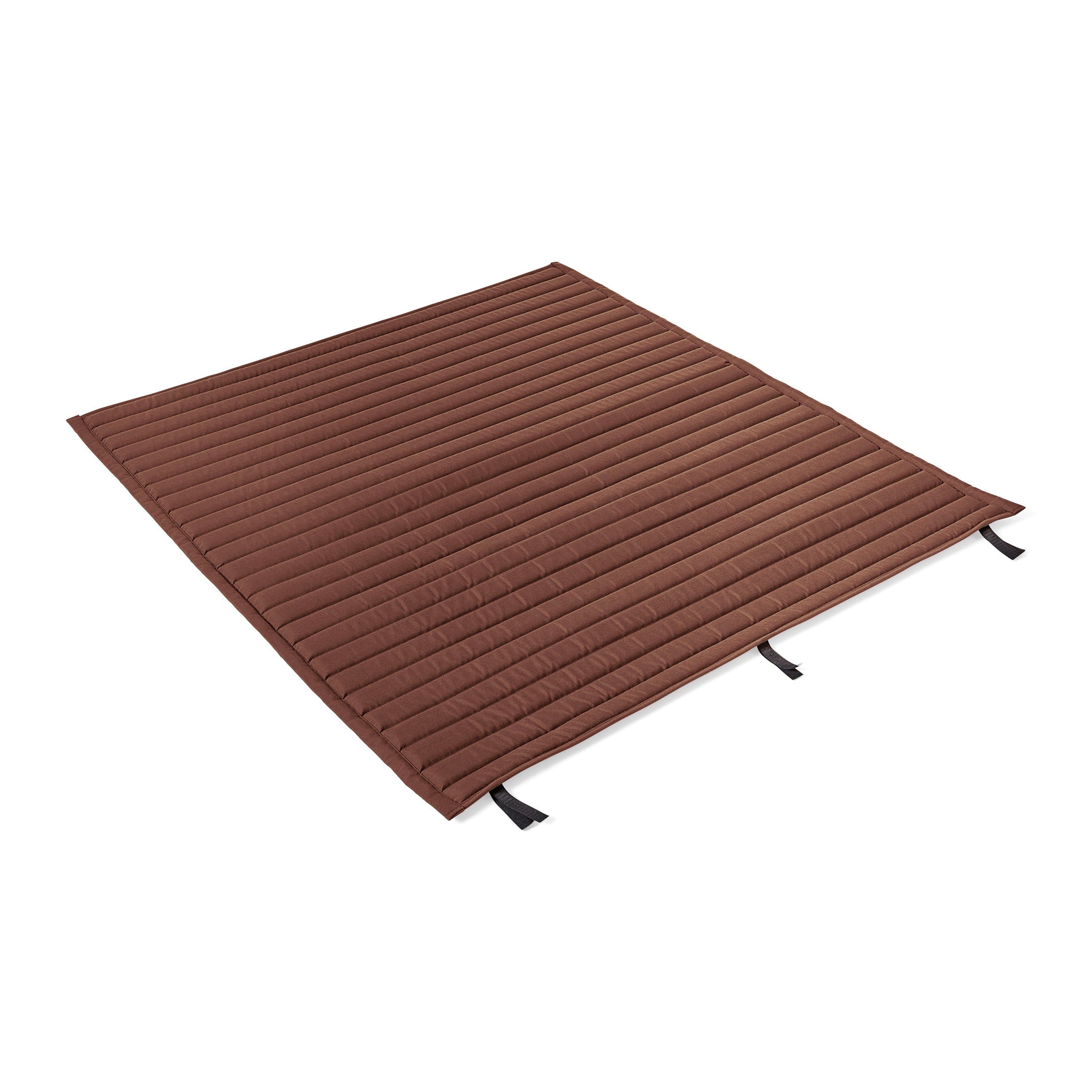 HAY Palissade Quilted Kussen voor Lounge 2,5-zitsbank Low - Iron Red