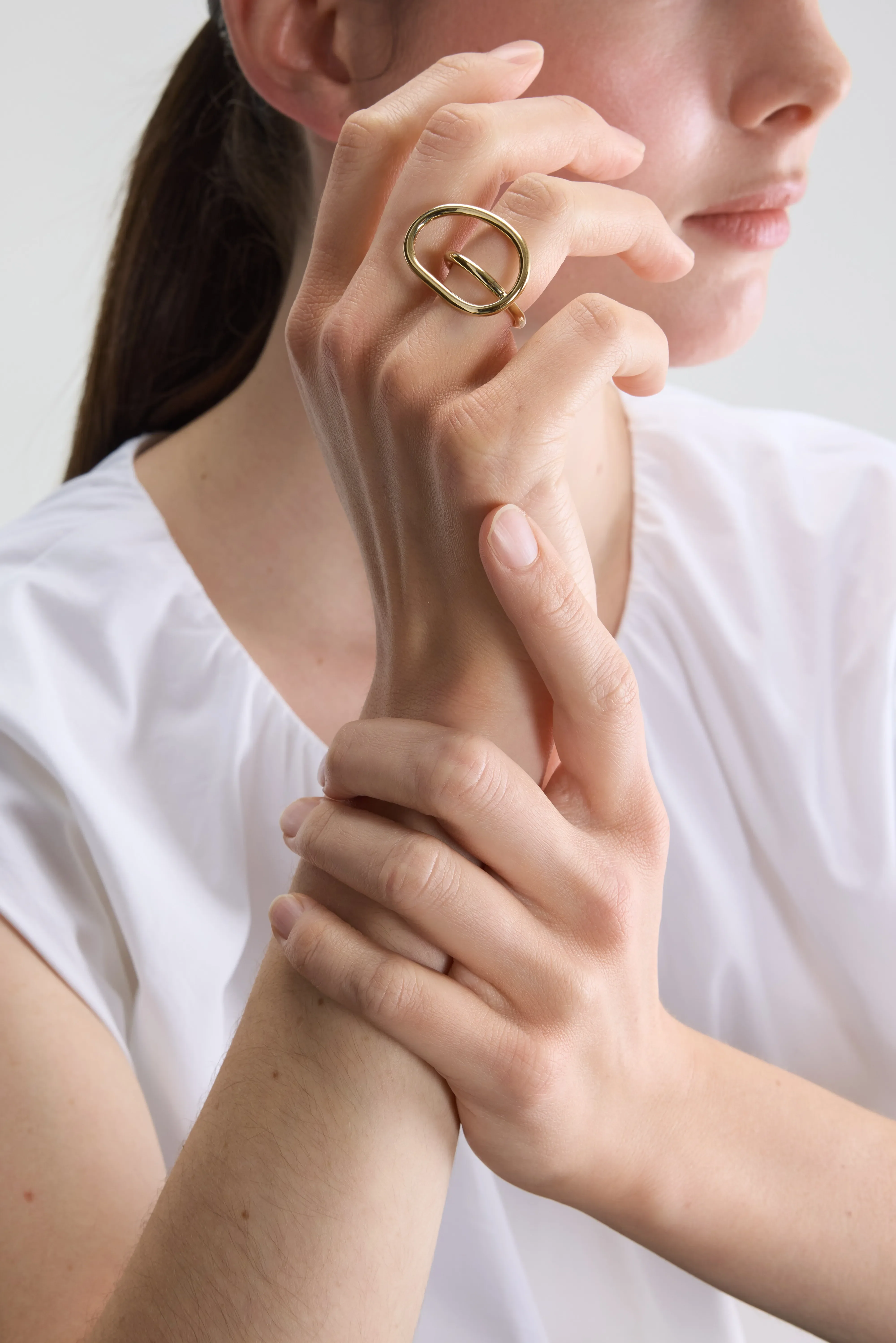 Bellerose Galet Ring  (261 / W / GOLD)