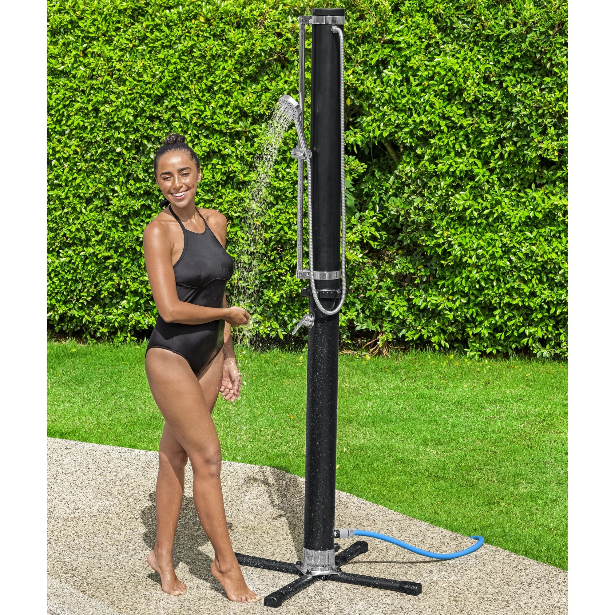 Bestway SolarFlow Outdoor Shower 2gal/8L: Oversized Shower Head and Stand, Easy Installation, & Adjustable Water Flow. Experience the ultimate convenience. - Image 19