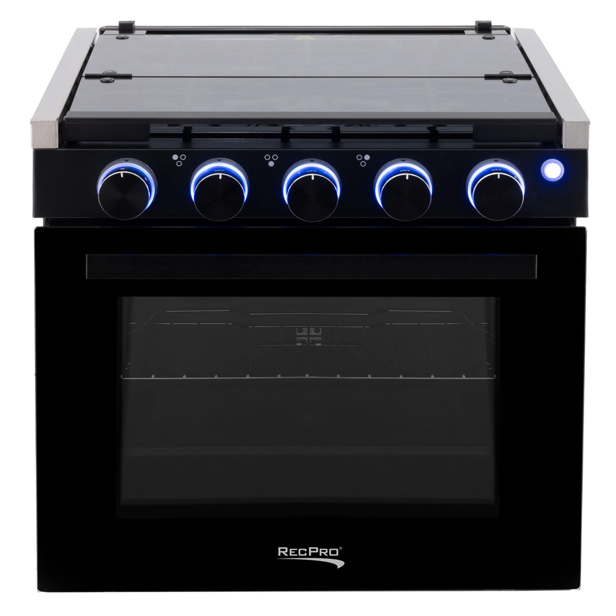 RecPro 17 Inch 3 Burner Propane RV Stove Gas Range without Hood, Silver - Image 12