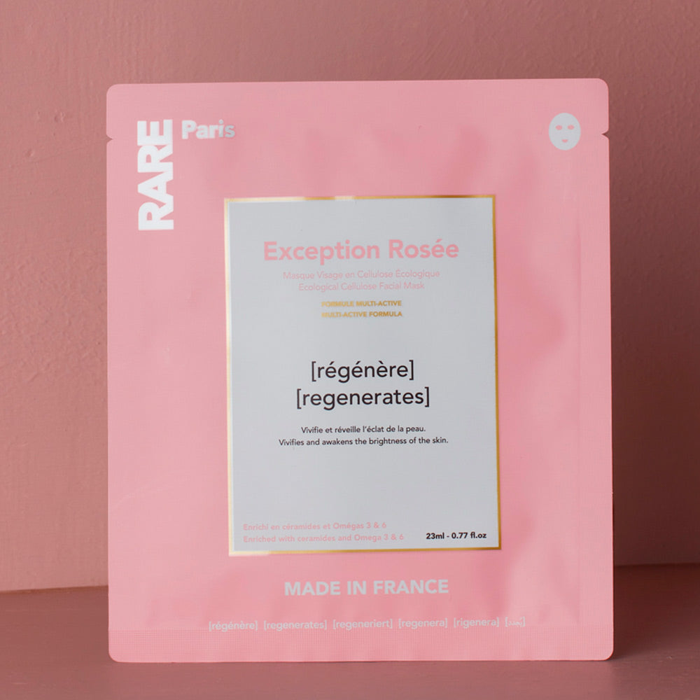 Set 5 masques - Exception Rosée - Rare Paris