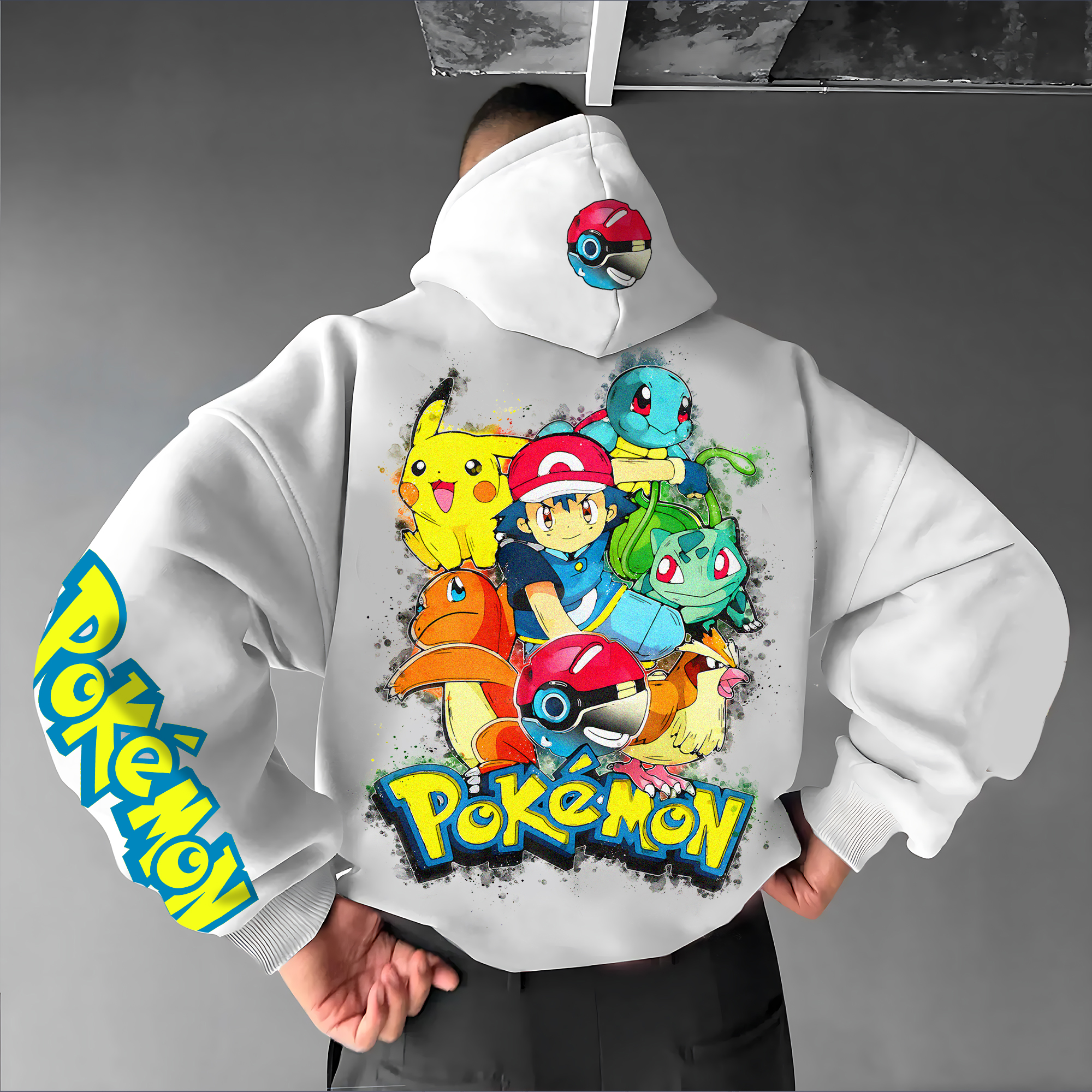 Unisex Anime Graphic Streetwear Vintage Hoodie丨Comicssoul