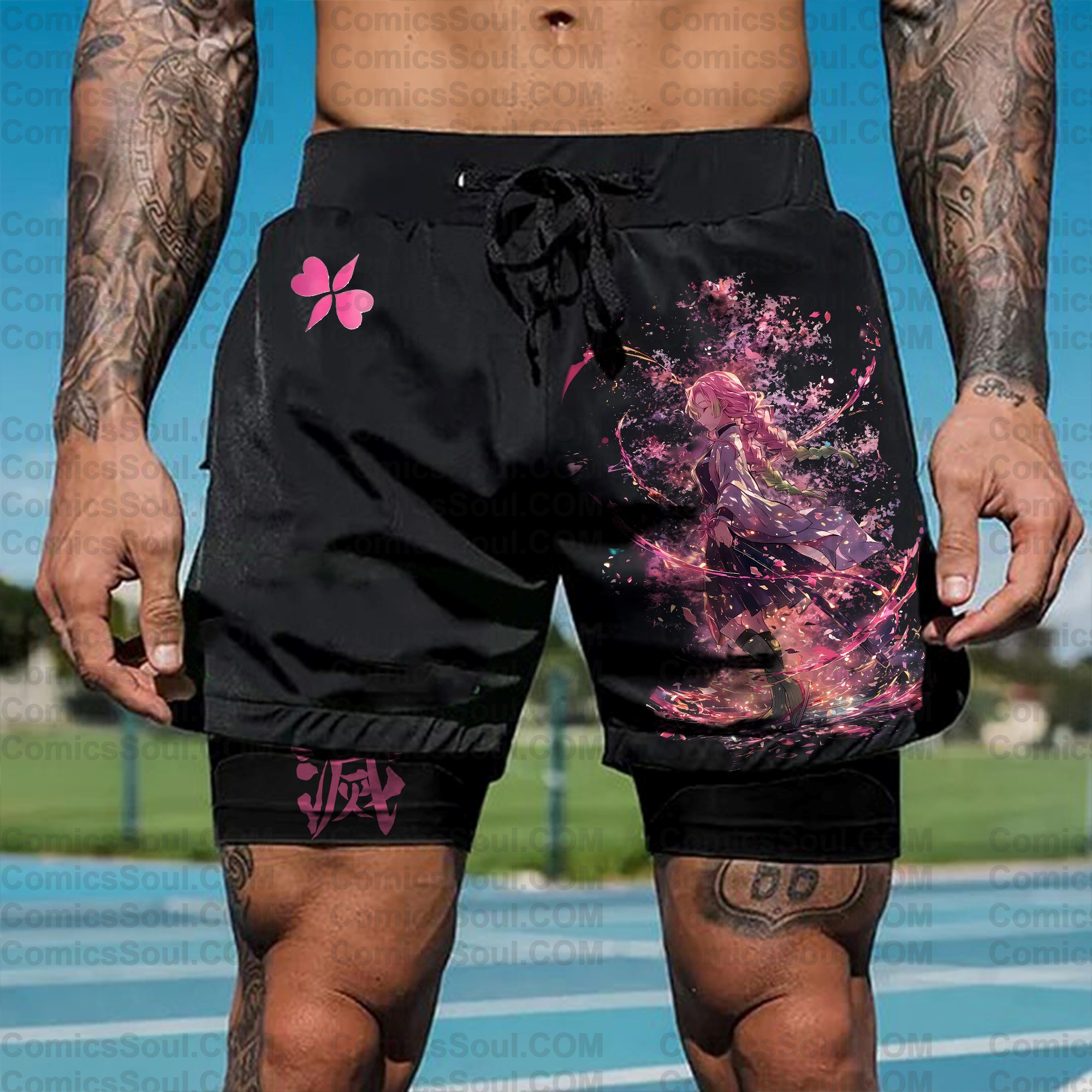Unisex “ Comicssoul” Casual Streetwear Shorts