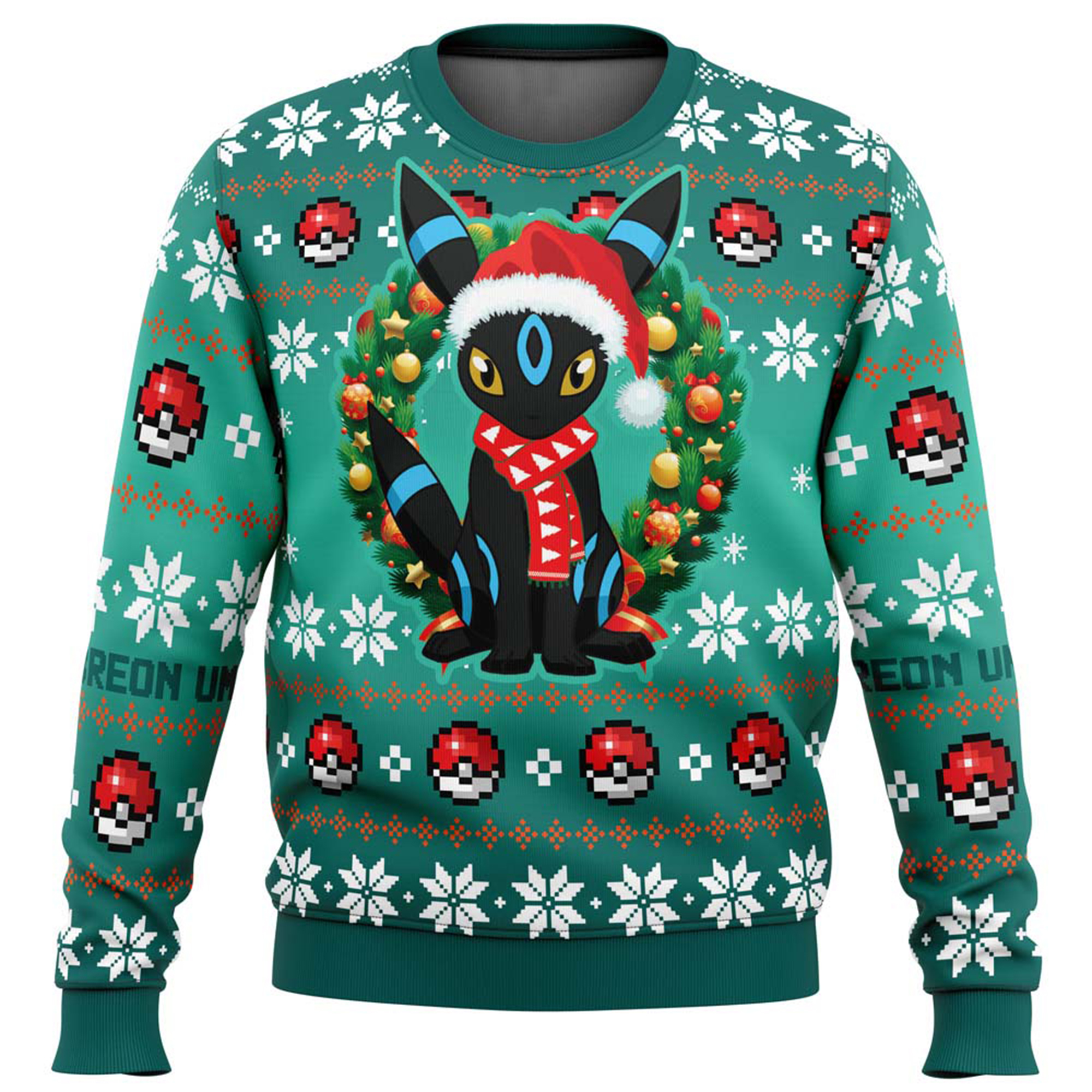 Unisex Anime Ugly Christmas Sweater TeeThreads Sustain the Scene with Custom Apparel