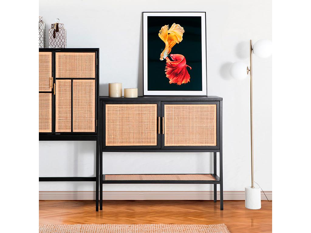 Cuadro de madera dm en color multicolor de 60x3x80cm