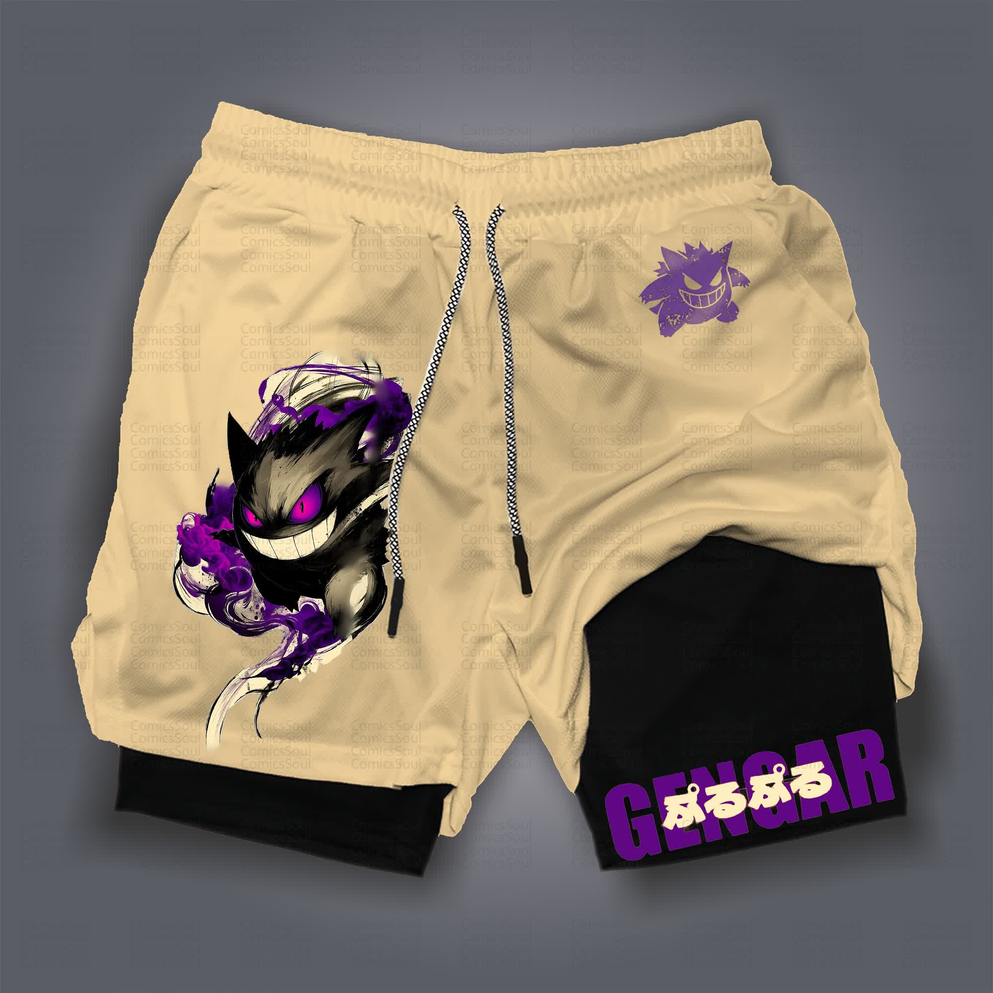 Unisex Casual Anime Streetwear Shorts 丨Comicssoul